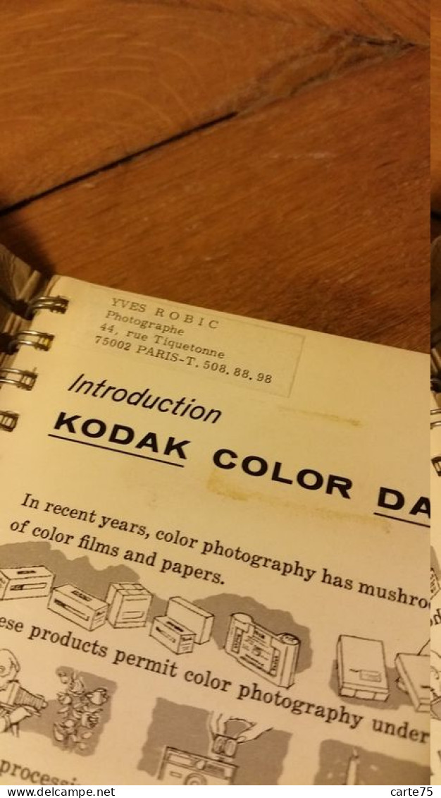 Kodak Color Dataguide, Exposing, Printing, Processing, 3e édition, 1968, Kodak Publication No. R-19 - Fotografía