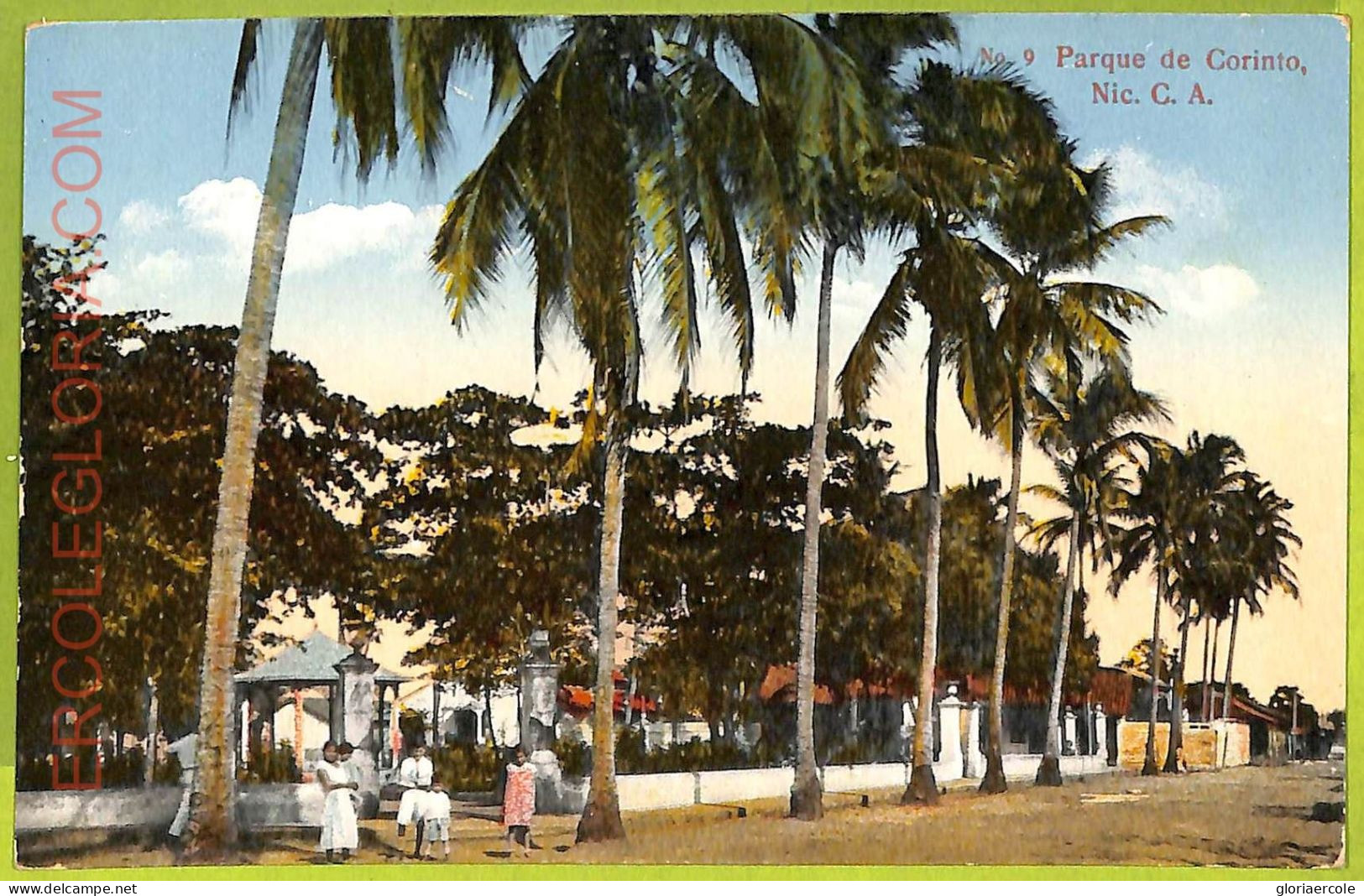 Af2491 - GUATEMALA - VINTAGE POSTCARD - Parque De Corinto - Guatemala