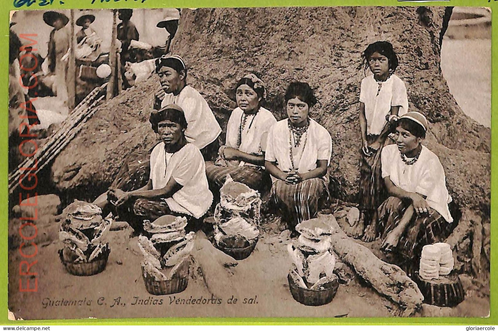 Af2498 - GUATEMALA - VINTAGE POSTCARD - Indios, Ethnic - Amerika