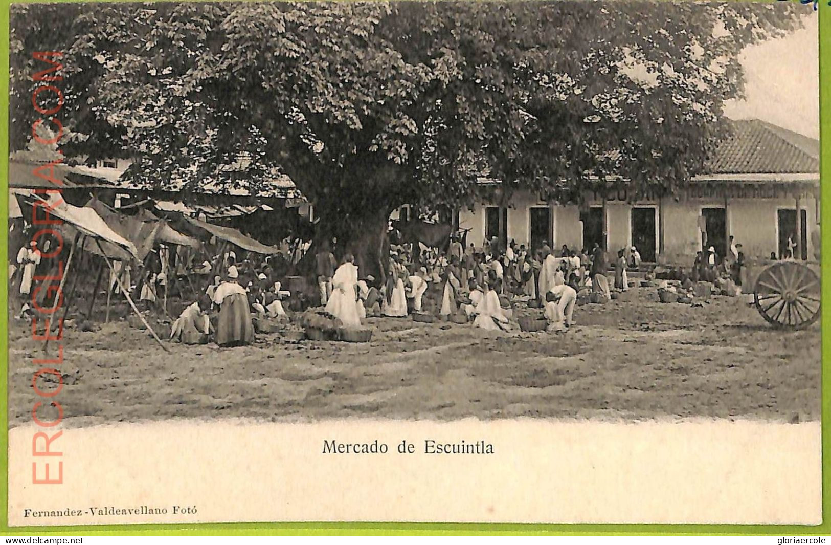 Af2495 - GUATEMALA - VINTAGE POSTCARD - Mercado De Escuintla - Guatemala