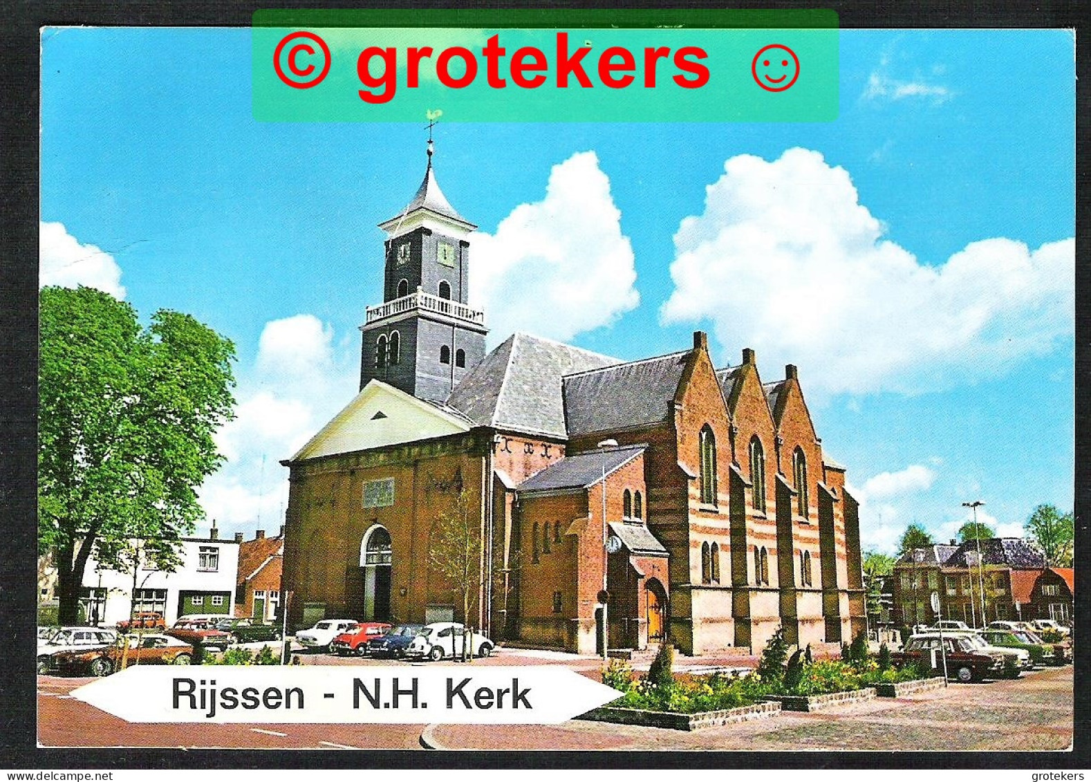 RIJSSEN N.H. Kerk ± 1980 Classic Cars - Rijssen