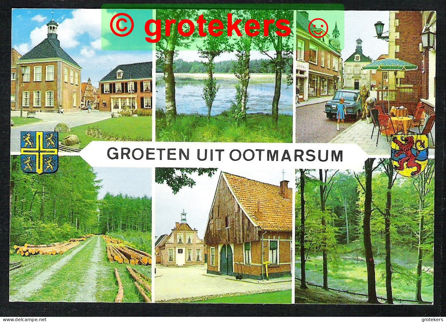 OOTMARSUM Groeten Uit 6-luik 1970 - Ootmarsum