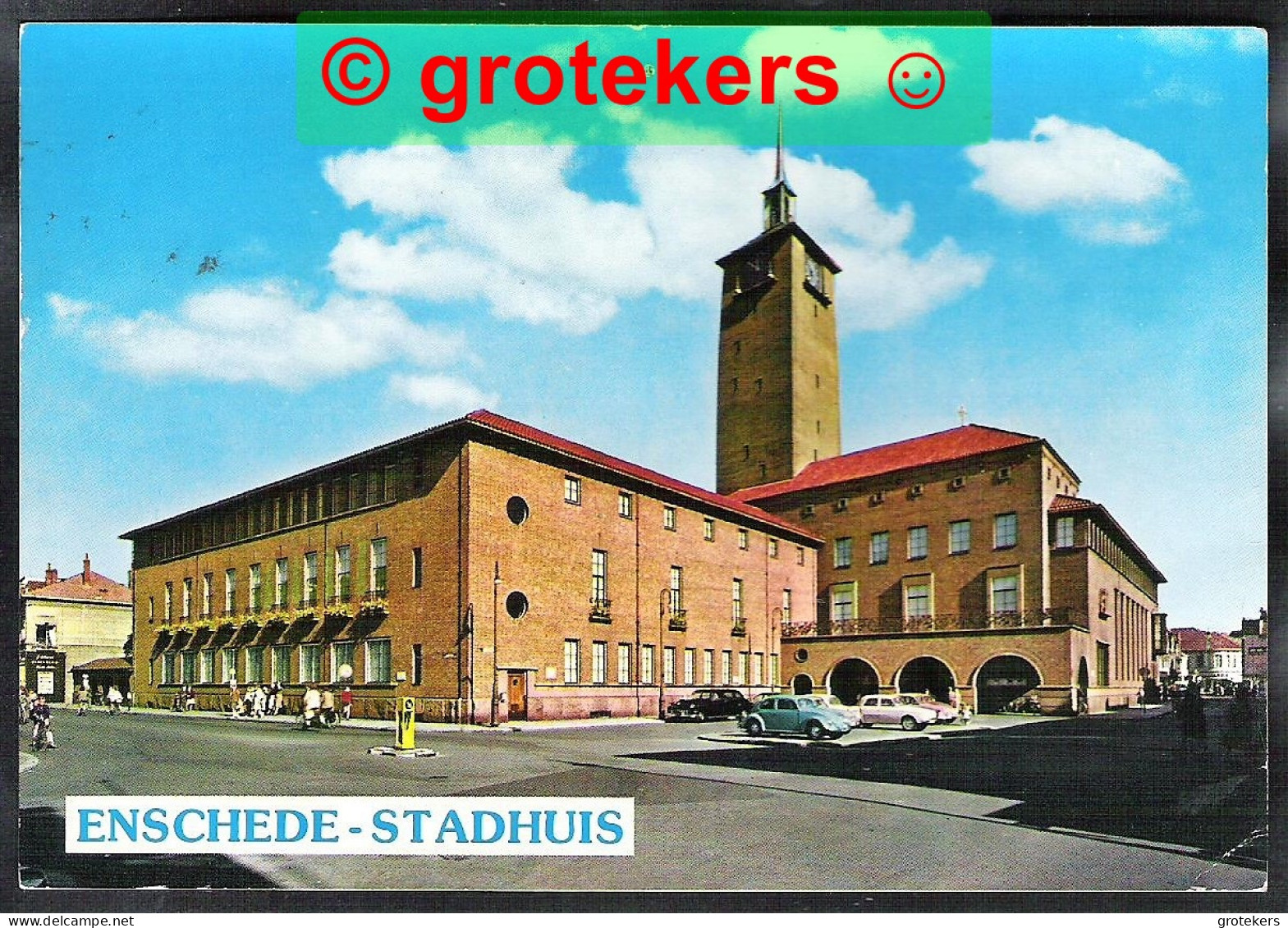 ENSCHEDE Stadhuis 1979 Met VW Kever - Enschede