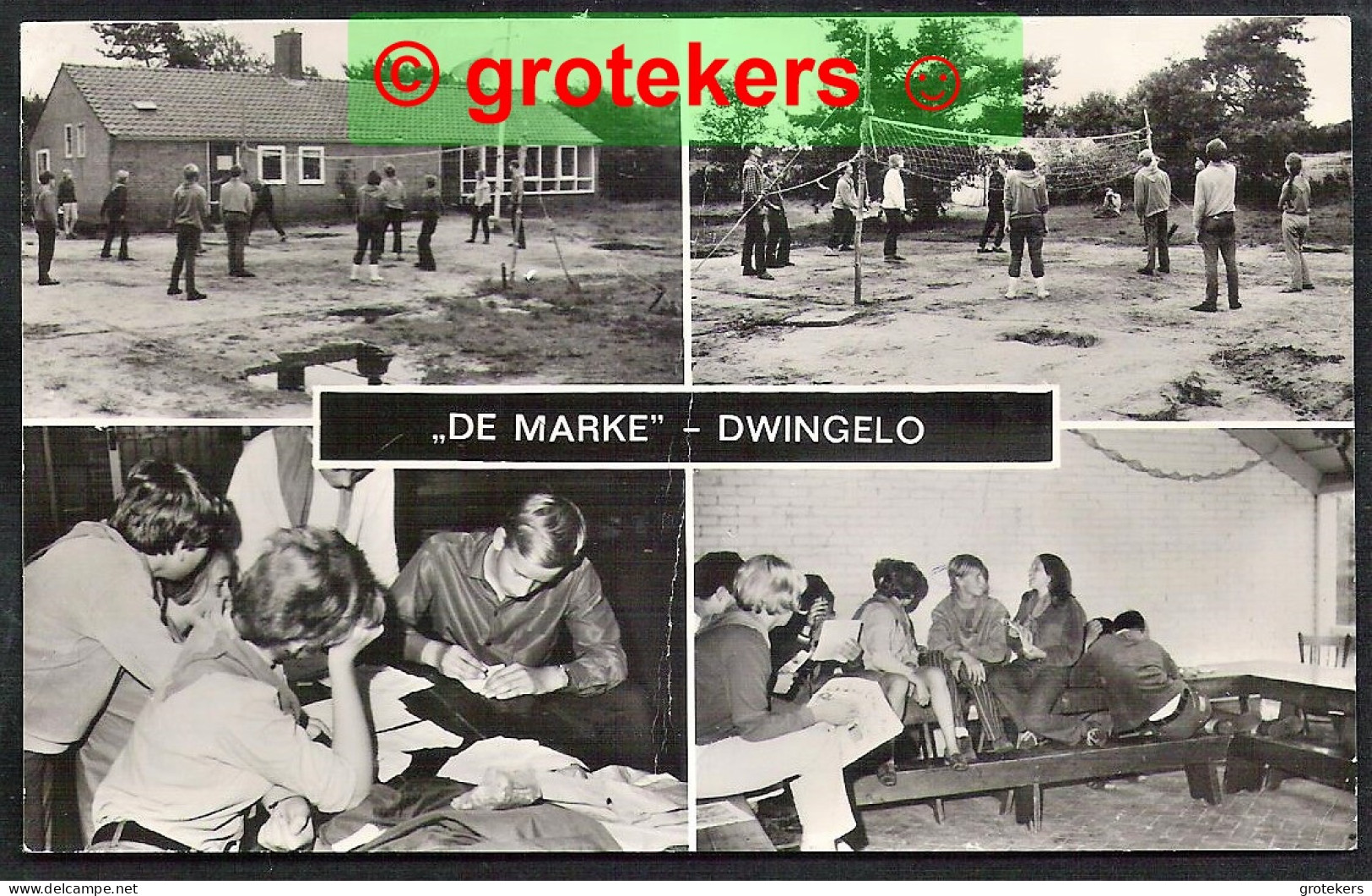 DWINGELOO De Marke Kampgebouw 1971 - Dwingeloo