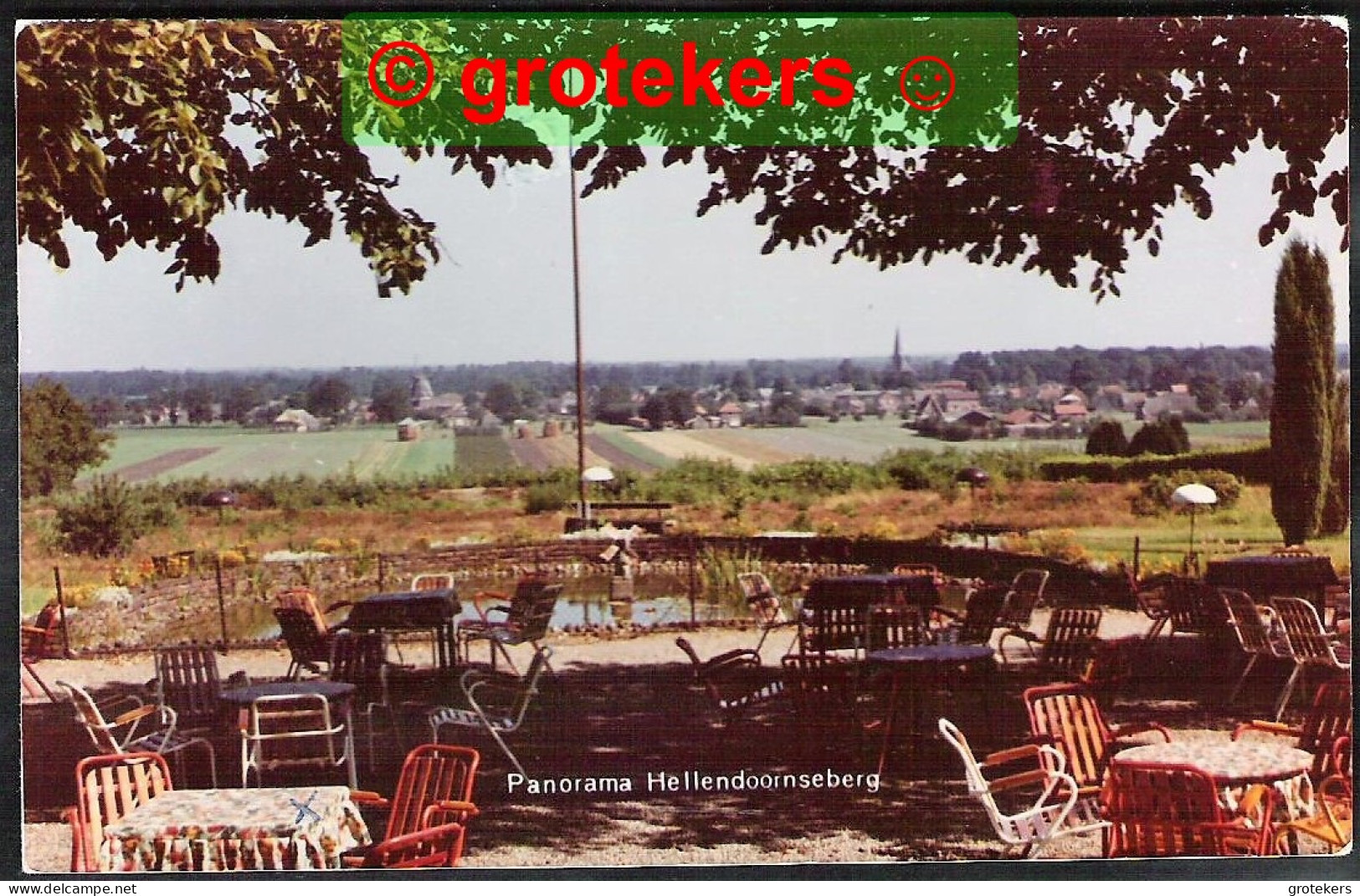 HELLENDOORNSEBERG Panorama 1965 FOTOKAART - Hellendoorn