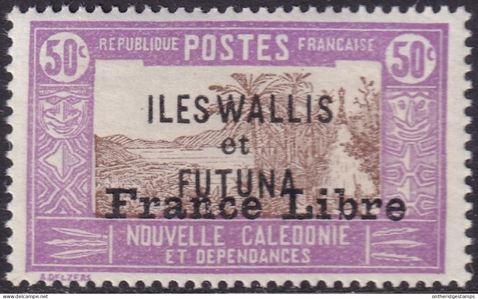 Wallis & Futuna 1941 Sc 108 Yt 106 MNH** - Unused Stamps
