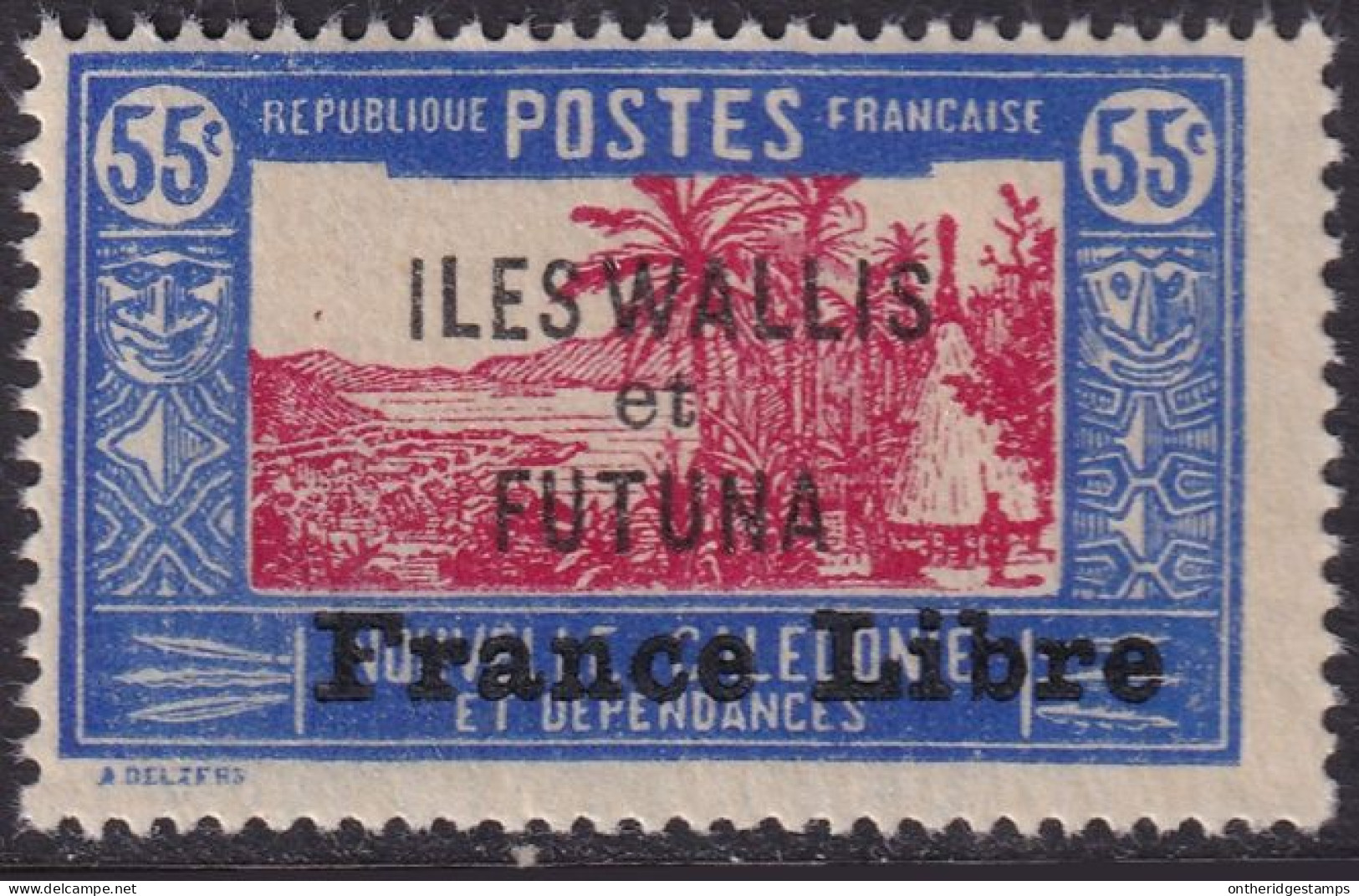 Wallis & Futuna 1941 Sc 109 Yt 107 MNH** - Ungebraucht