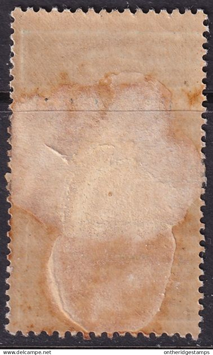 Wallis & Futuna 1943 Sc J31 Yt Taxe 31a Postage Due MH* "truncated Franc Libr" Overprint Variety - Portomarken