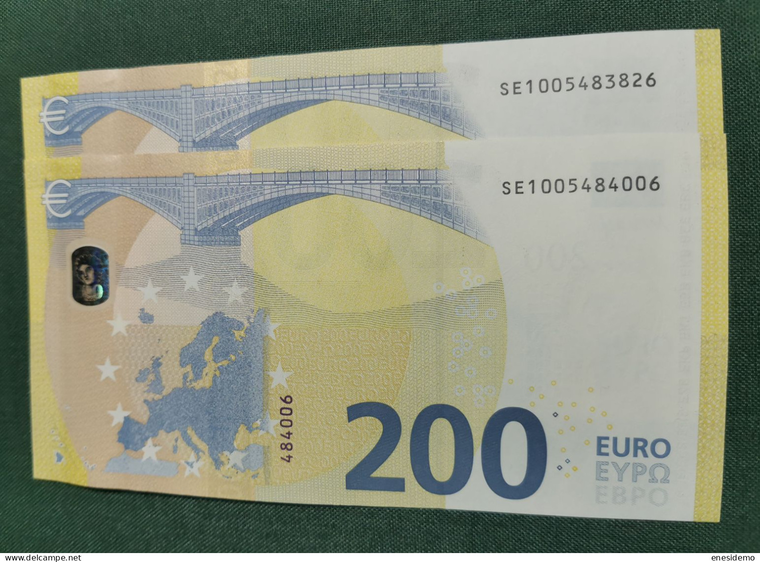 200 EURO ITALY 2019 DRAGHI S002A1 SE SC FDS UNCIRCULATED  PERFECT - 200 Euro