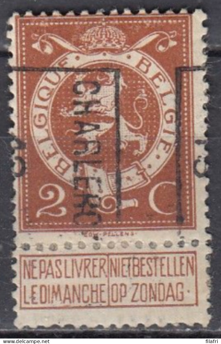 2206 Voorafstempeling Op Nr 109 - CHARLEROY 13 - Positie B - Roller Precancels 1910-19