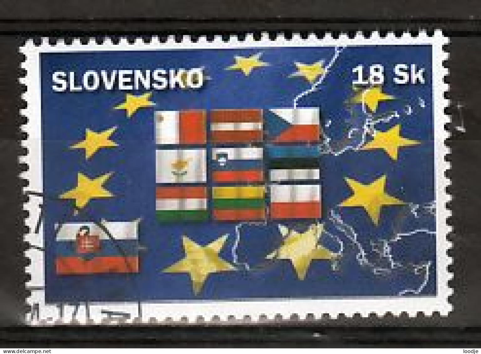 Slowakije Mi 484 Europa  Gestempeld - Used Stamps