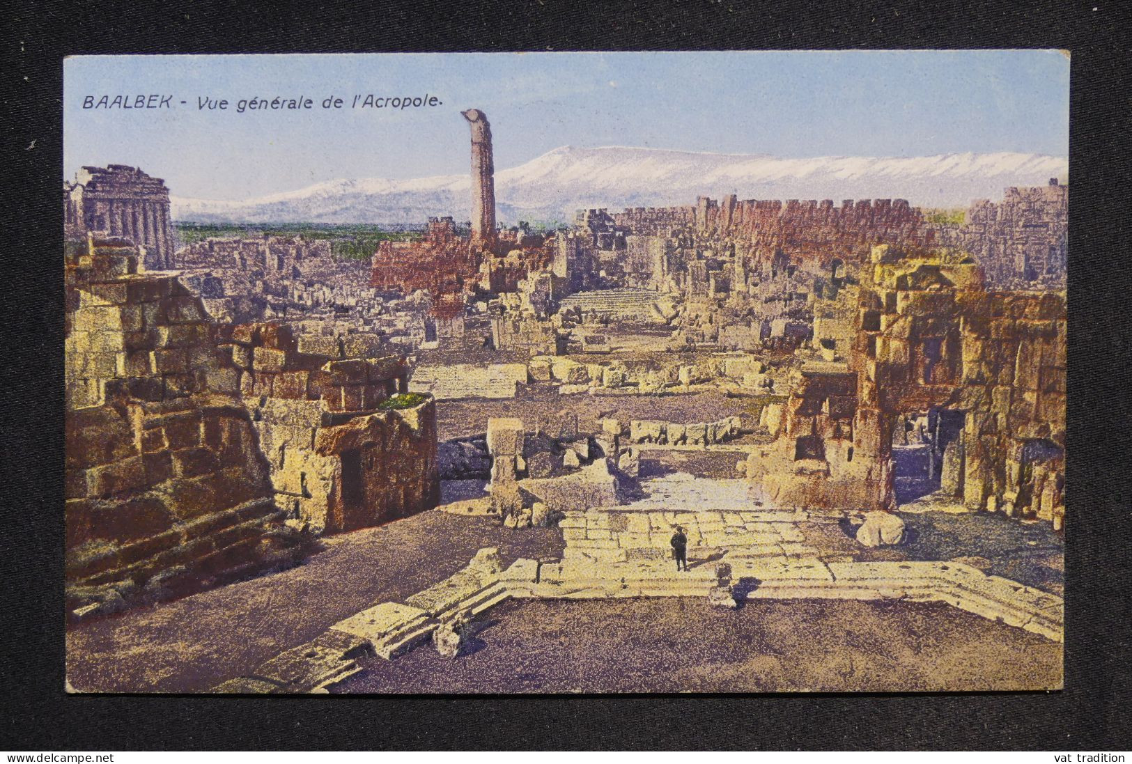 GRAND LIBAN - Carte Postale De Baalbek Pour La France En 1924 - L 149411 - Cartas & Documentos