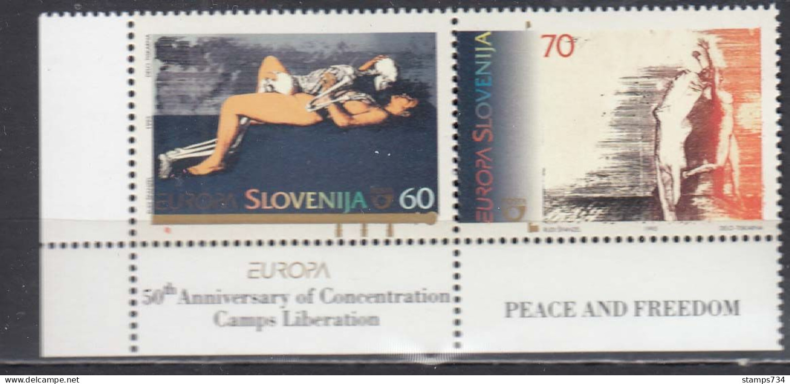 Slovenia 1995 - EUROPA, Mi-Nr. 110/11, MNH** - 1995