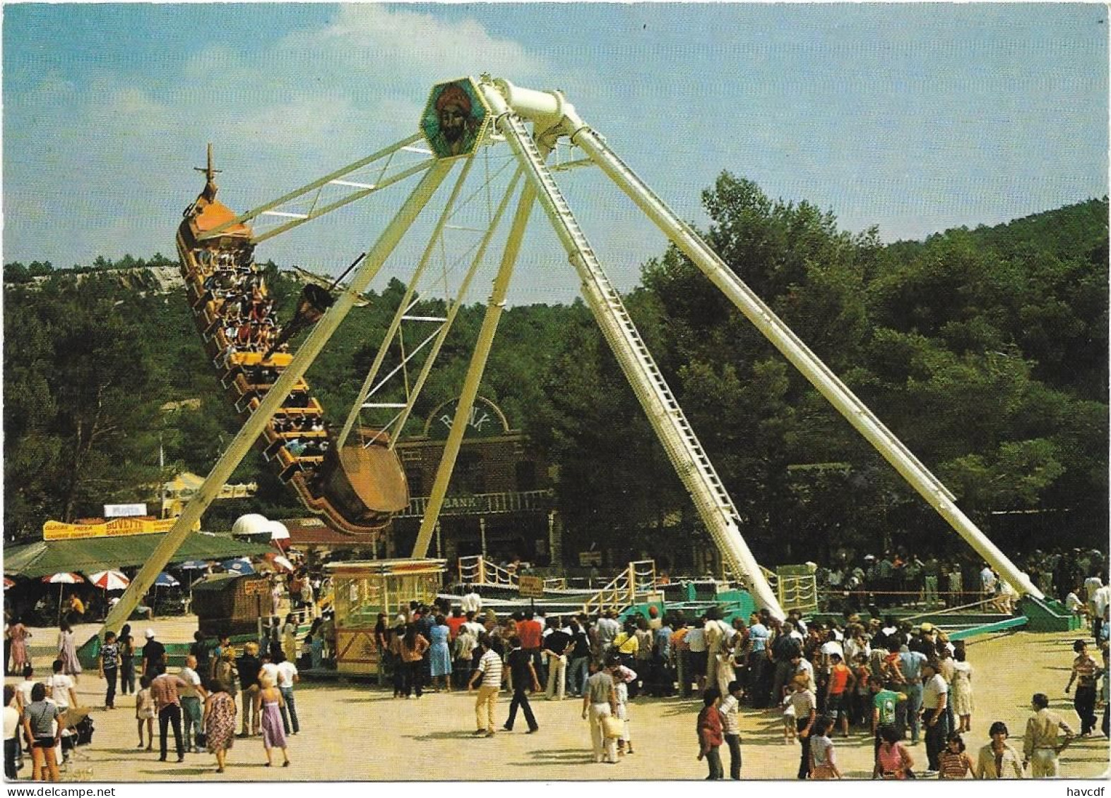 CPM - édit. O.K. CORRAL - Parc D'attractions O.K. CORRAL - R.N.8 - 13780 Cuges-les-Pins - Foires