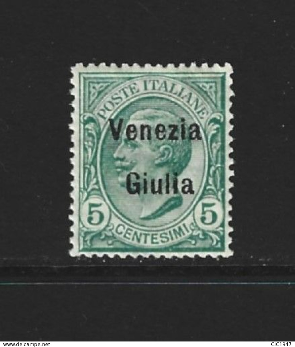 Occupazioni Venezia Giulia Il 5 Cent. Nuovo Mnh**( Ottima Centratura ) - Venezia Giulia