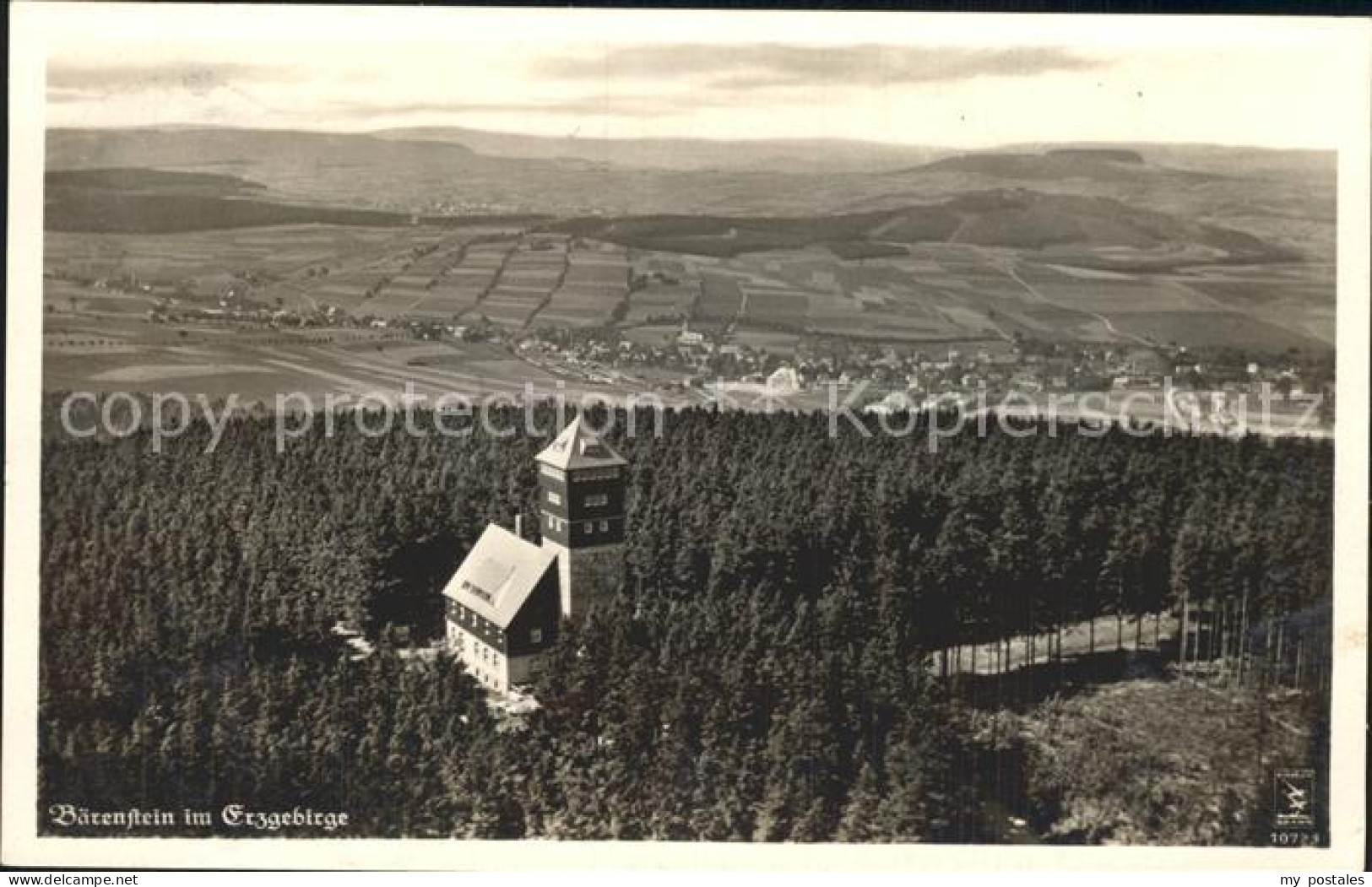 42248264 Baerenstein Annaberg-Buchholz Fliegeraufnahme Baerenstein - Bärenstein