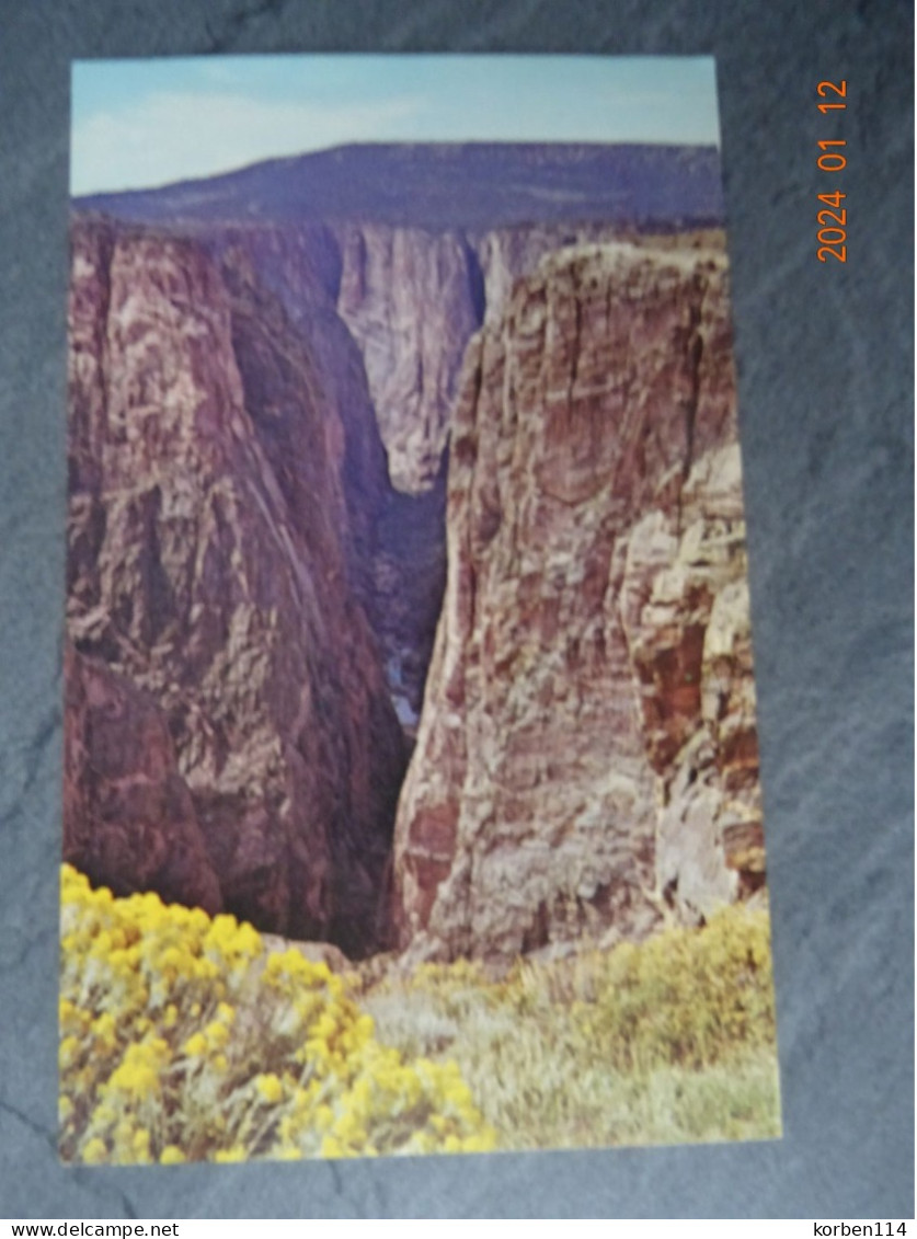 BLACK CANYON OF THE GUNNISON NATIONAL MONUMENT - Sonstige & Ohne Zuordnung
