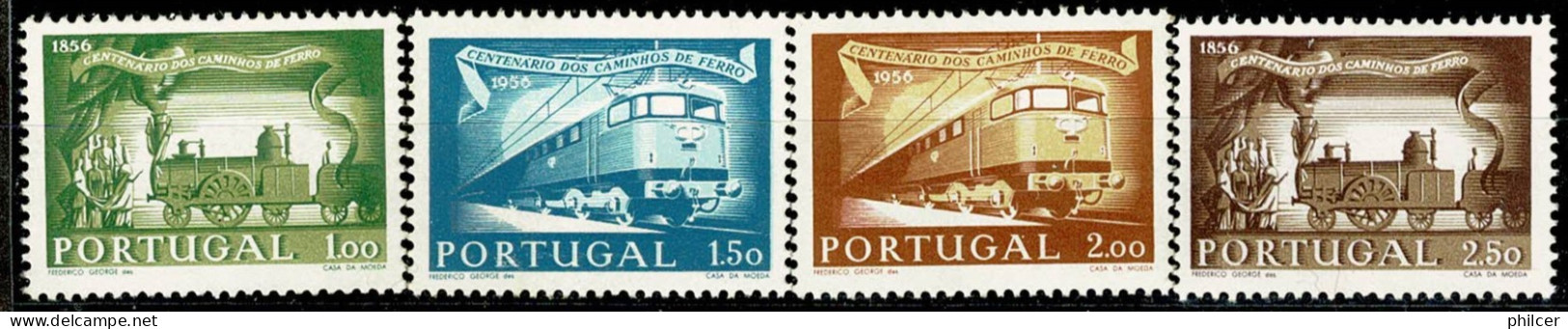 Portugal, 1956, # 821/4, MH - Unused Stamps
