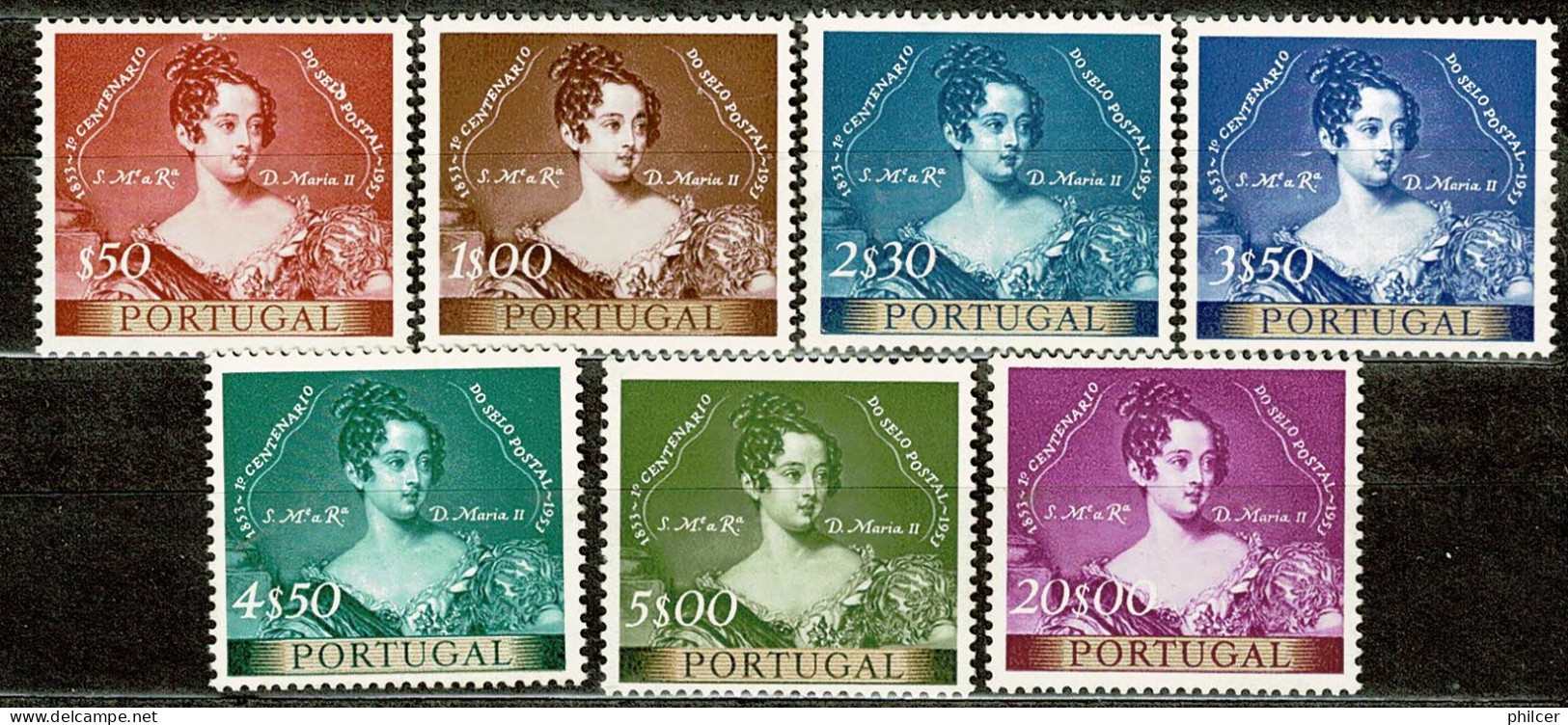 Portugal, 1953, # 786/93, MH - Neufs