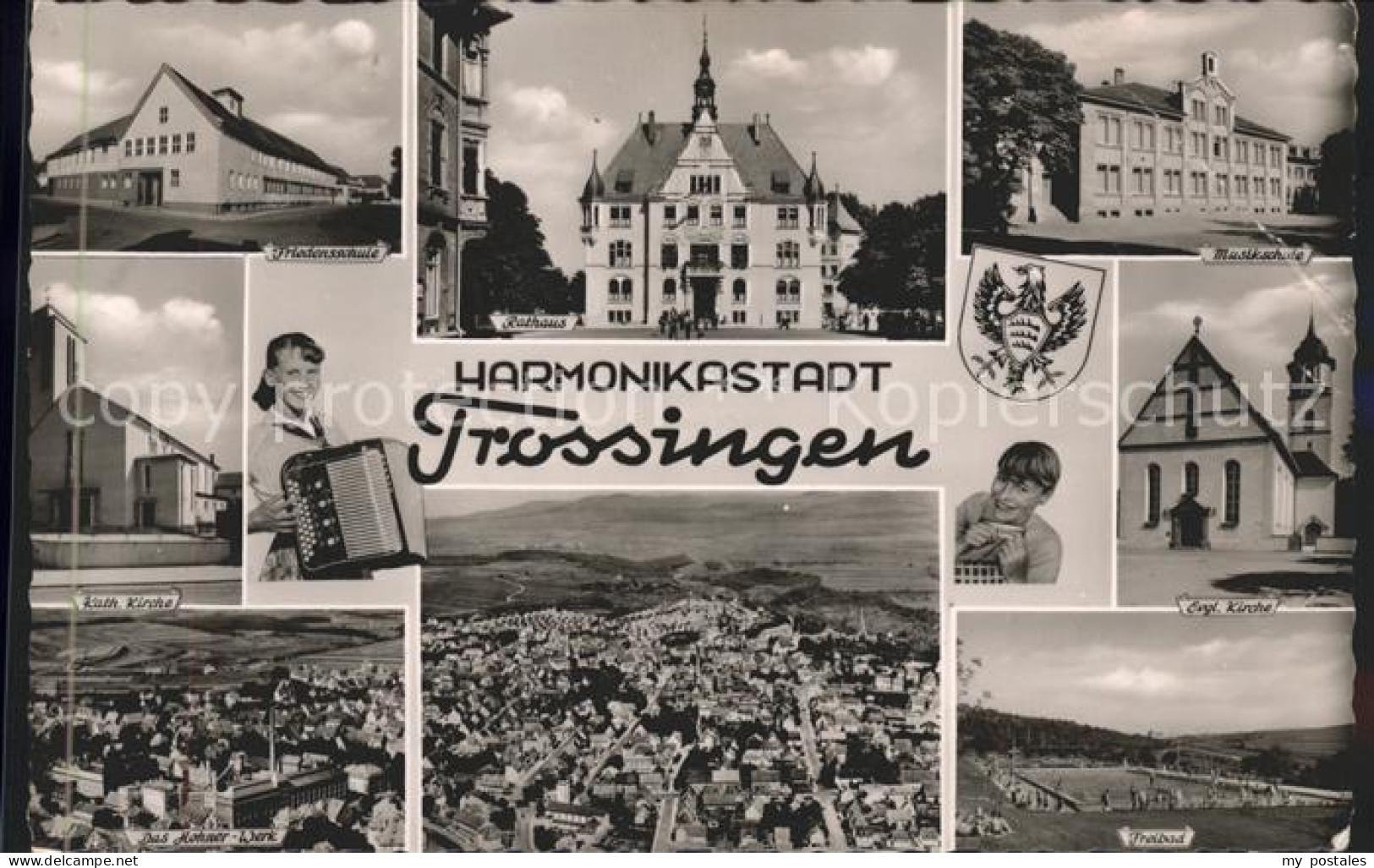 41574093 Trossingen Harmonikastadt Wappen Trossingen - Trossingen
