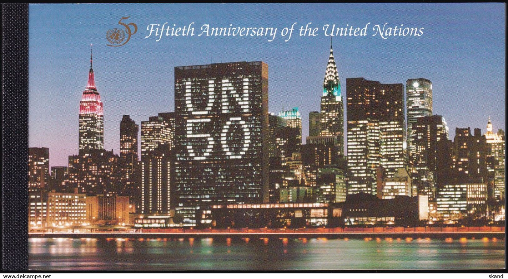 UNO NEW YORK 1995 Mi-Nr. MH 1 Markenheft/booklet ** MNH - Markenheftchen