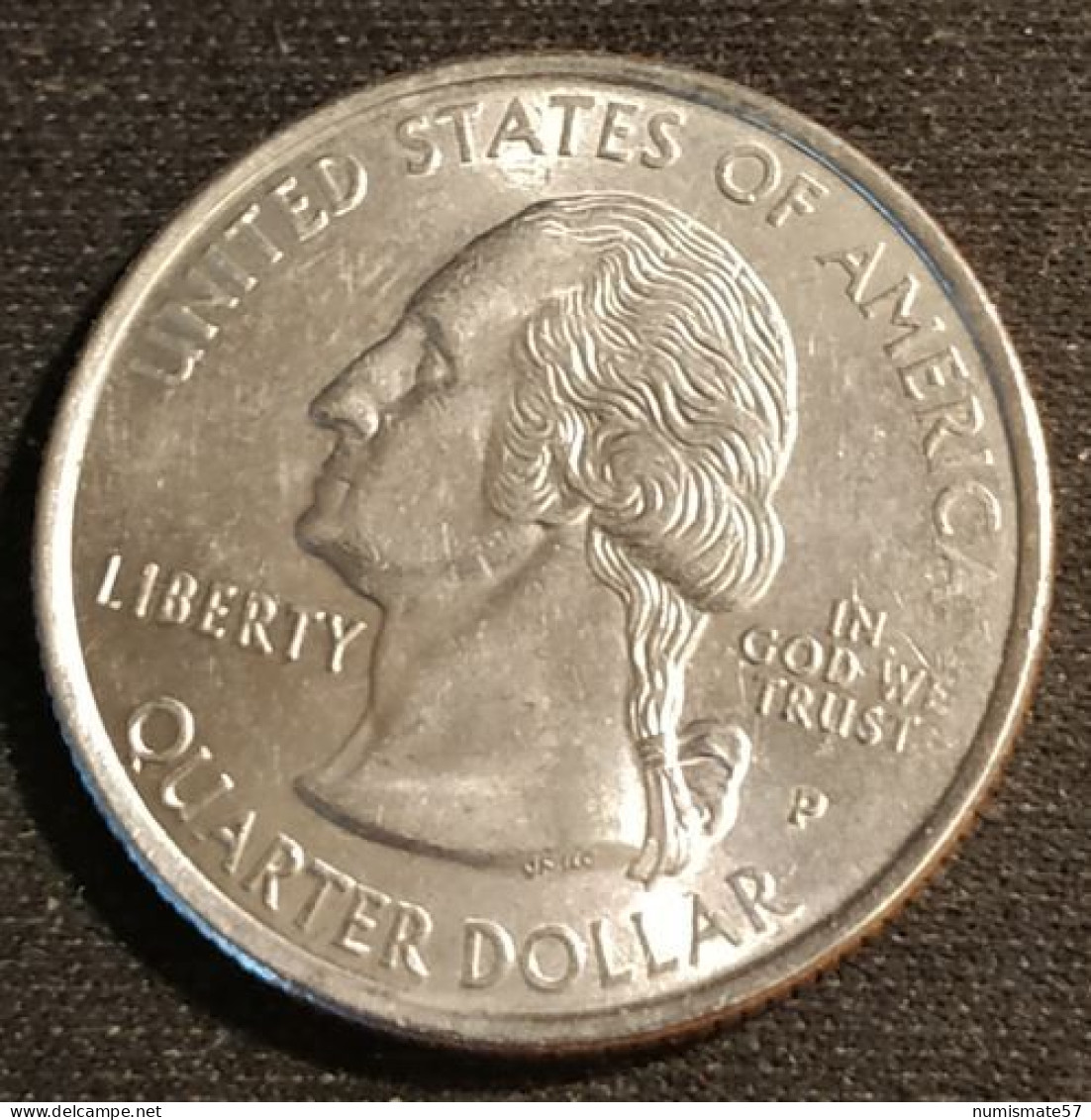 ETATS UNIS - USA - ¼ - 1/4 DOLLAR 1999 P - New Jersey - KM 295 - Quarter Dollar - 1999-2009: State Quarters