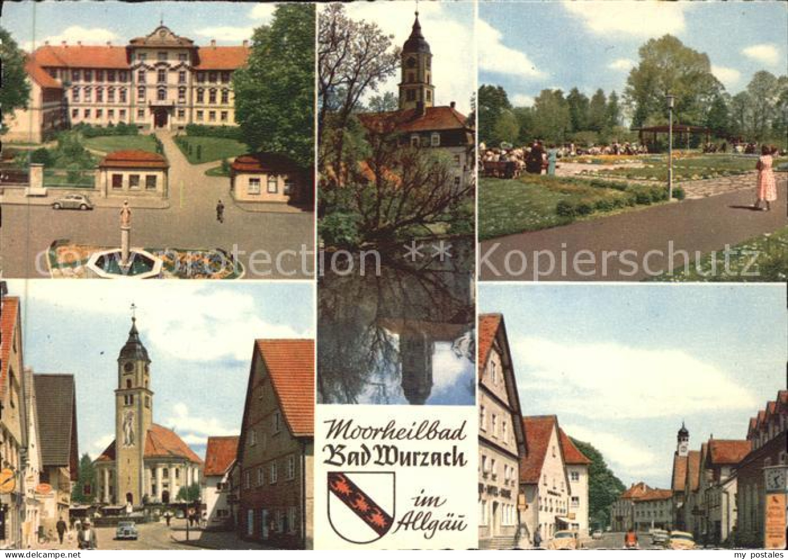 41573902 Bad Wurzach Moorheilbad Ansichten Wappen Bad Wurzach - Bad Wurzach