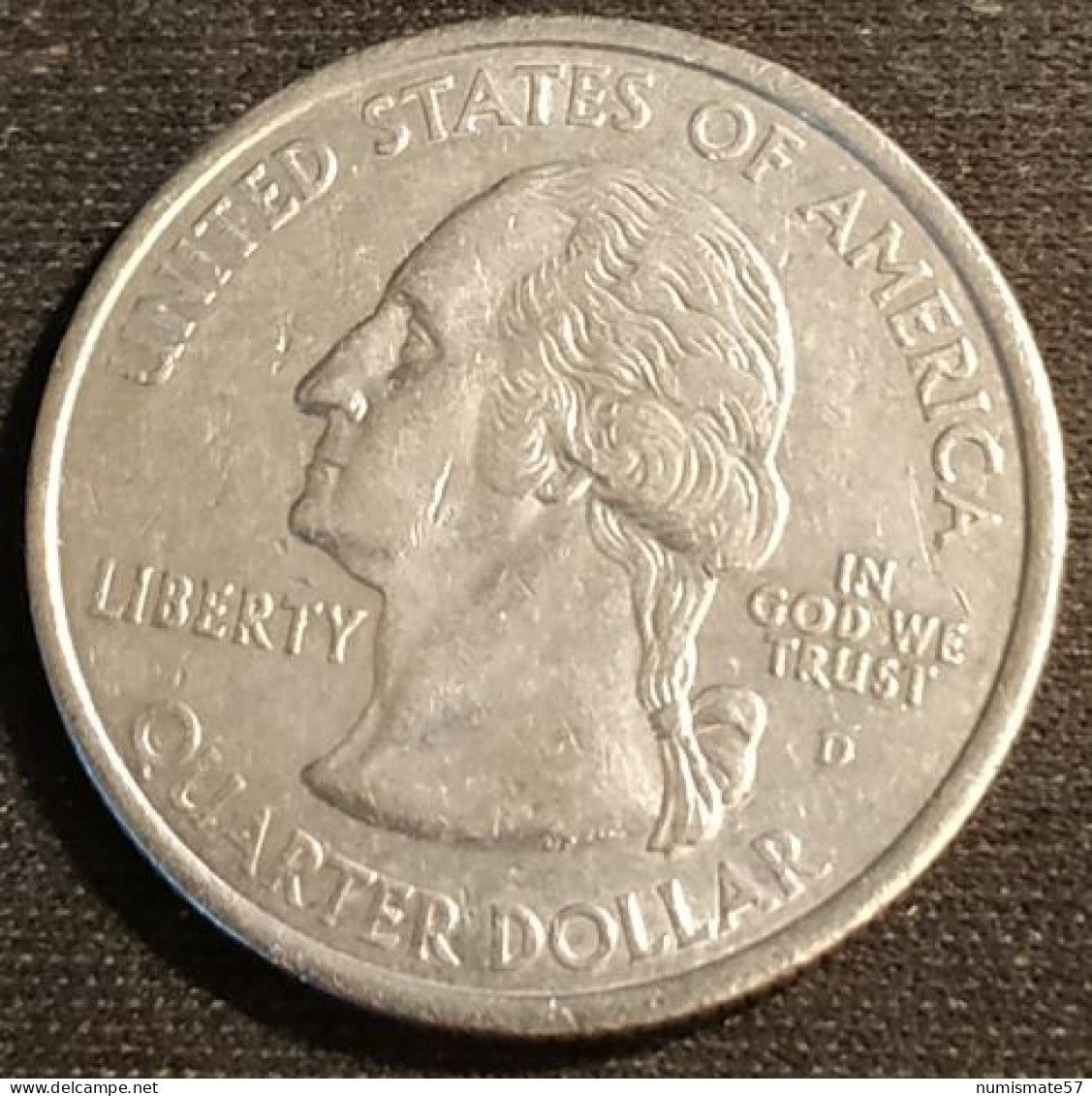 ETATS UNIS - USA - ¼ - 1/4 DOLLAR 2002 D - Tennessee - KM 331 - Quarter Dollar - 1999-2009: State Quarters