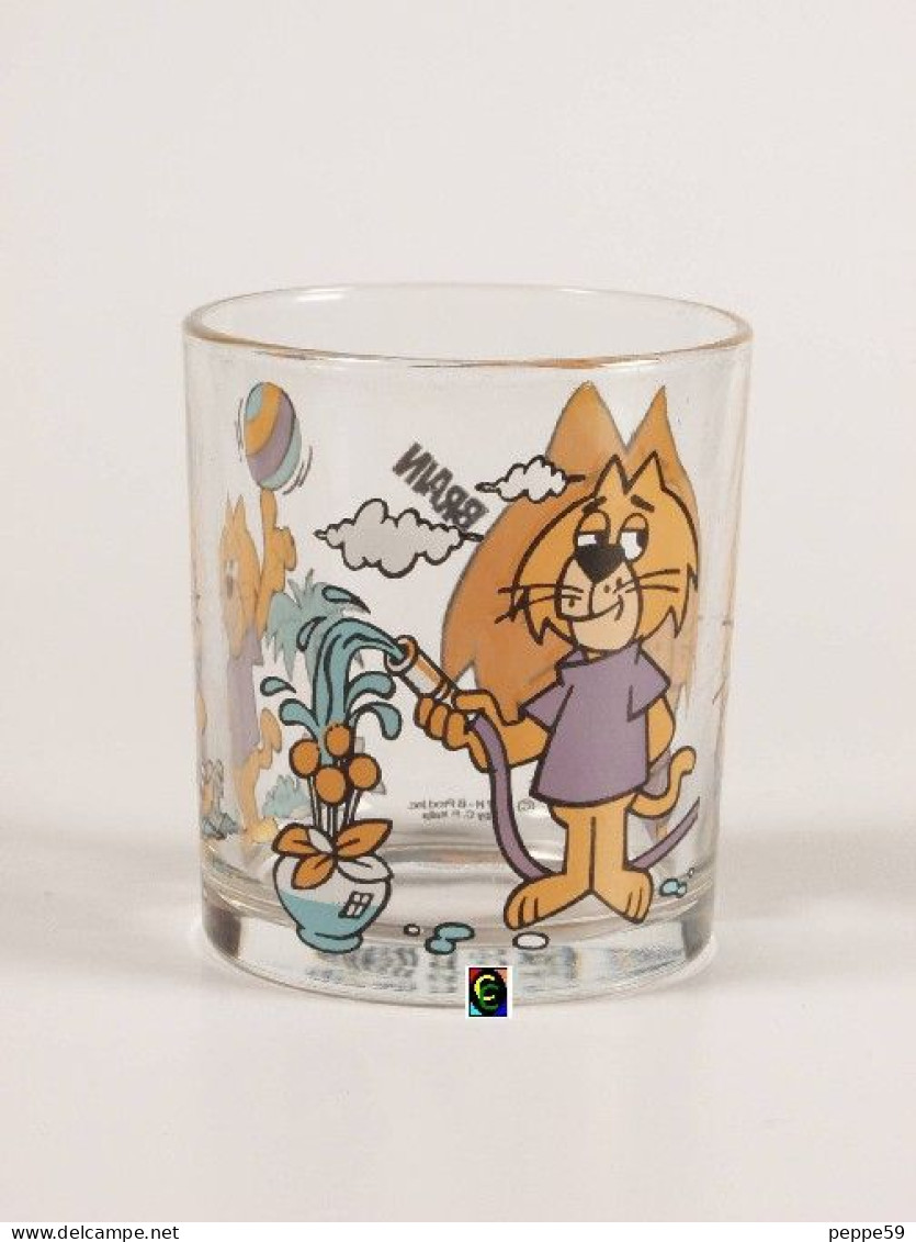 Bicchiere O Bicchieri Nutella Kinder Ferrero 1997 - Top Cat - Brain ( Glass - Glasses - Verres - Vasos - Glaser ) - Nutella