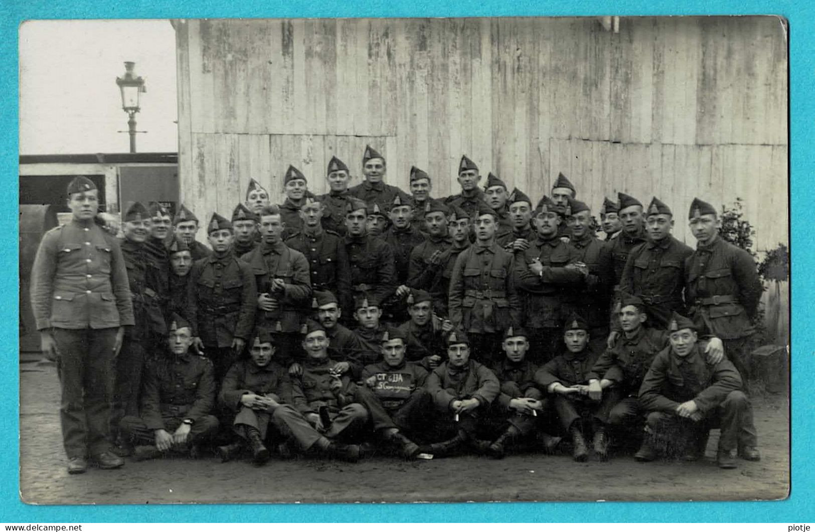 * Holten (Overijssel - Nederland) * (Carte Photo - Fotokaart) Militaria, CT GDA S Compagnie, Soldat, Soldier, Armée Army - Holten