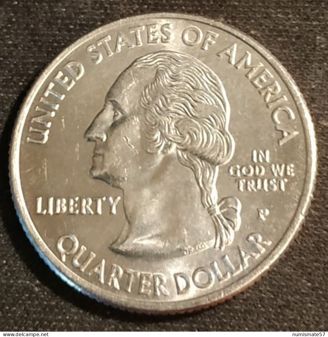 ETATS UNIS - USA - ¼ - 1/4 DOLLAR 2009 P - Guam - KM 447 - Quarter Dollar - 1999-2009: State Quarters