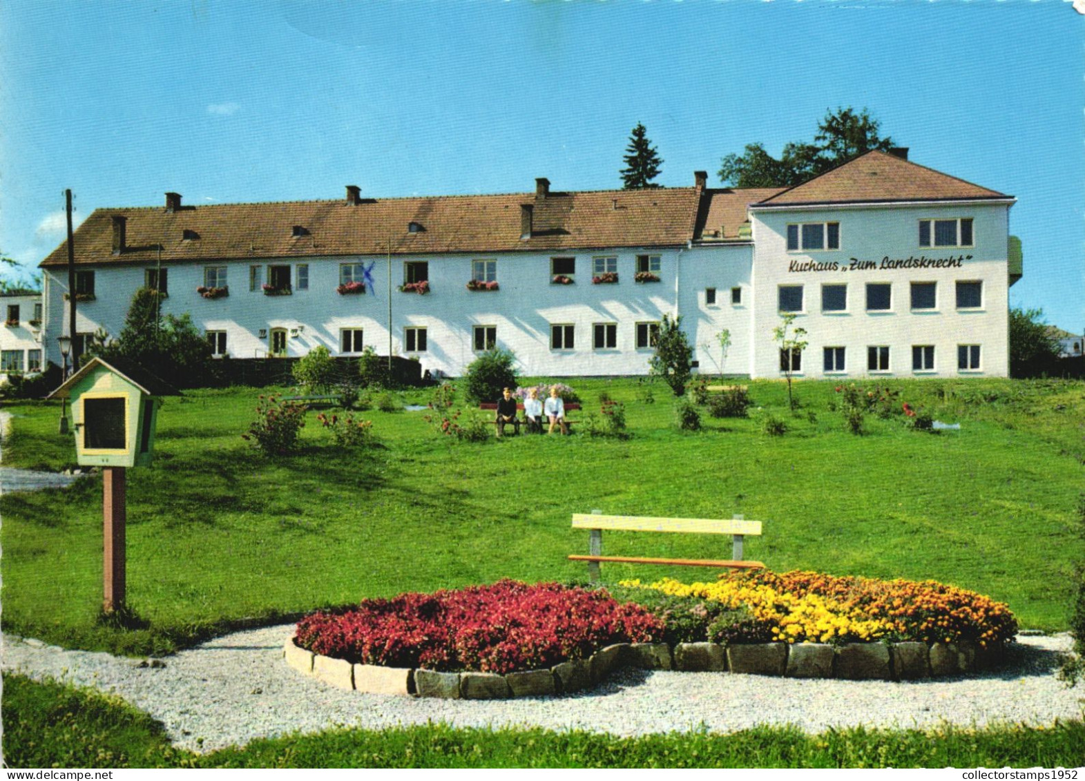 BAD SCHONAU, WIENER NEUSTADT, ARCHITECTURE, SPA, PARK, CHILDREN, AUSTRIA, POSTCARD - Wiener Neustadt