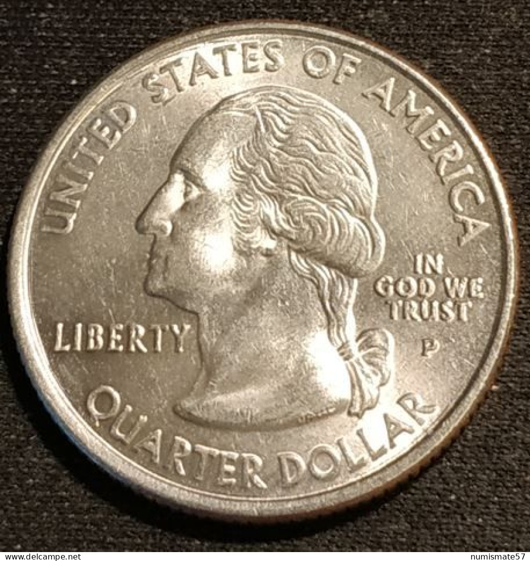ETATS UNIS - USA - ¼ - 1/4 DOLLAR 2000 P - Virginia - KM 309 - Quarter Dollar - 1999-2009: State Quarters