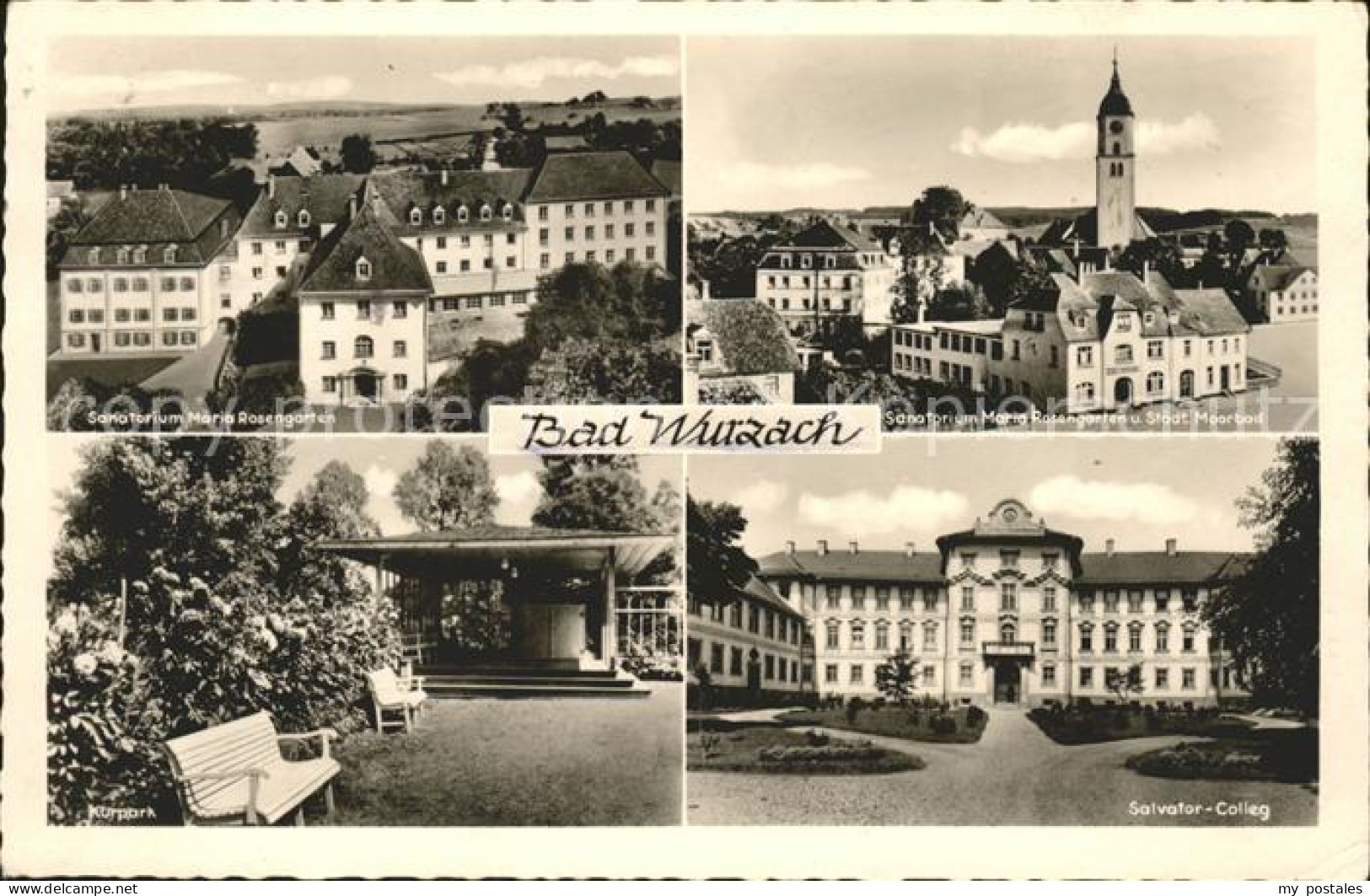 41573473 Bad Wurzach Sanatorium Maria Rosengarten Salvator-Colleg Bad Wurzach - Bad Wurzach