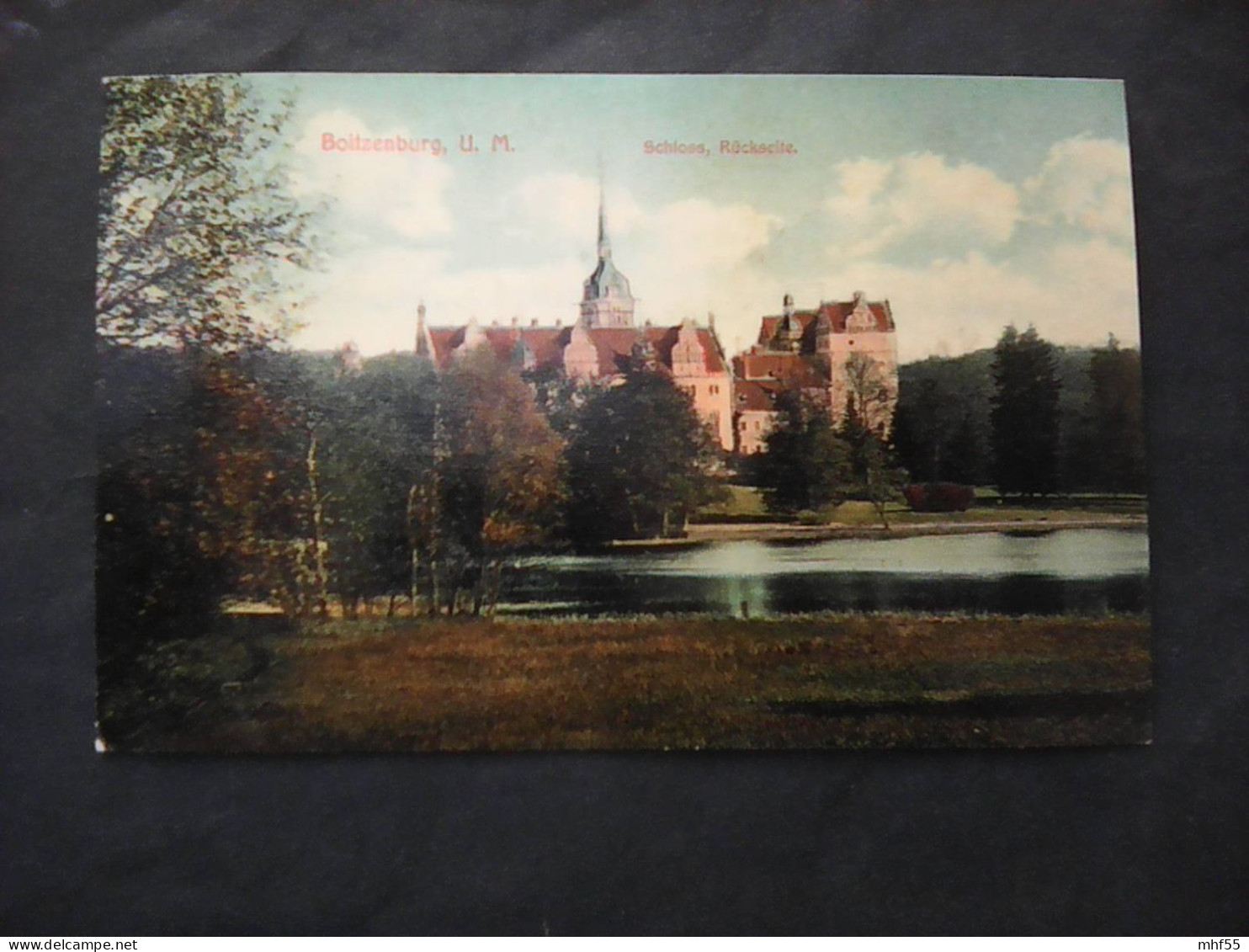 NAK D3 Boitzenburg 1912. Schloss - Boitzenburg