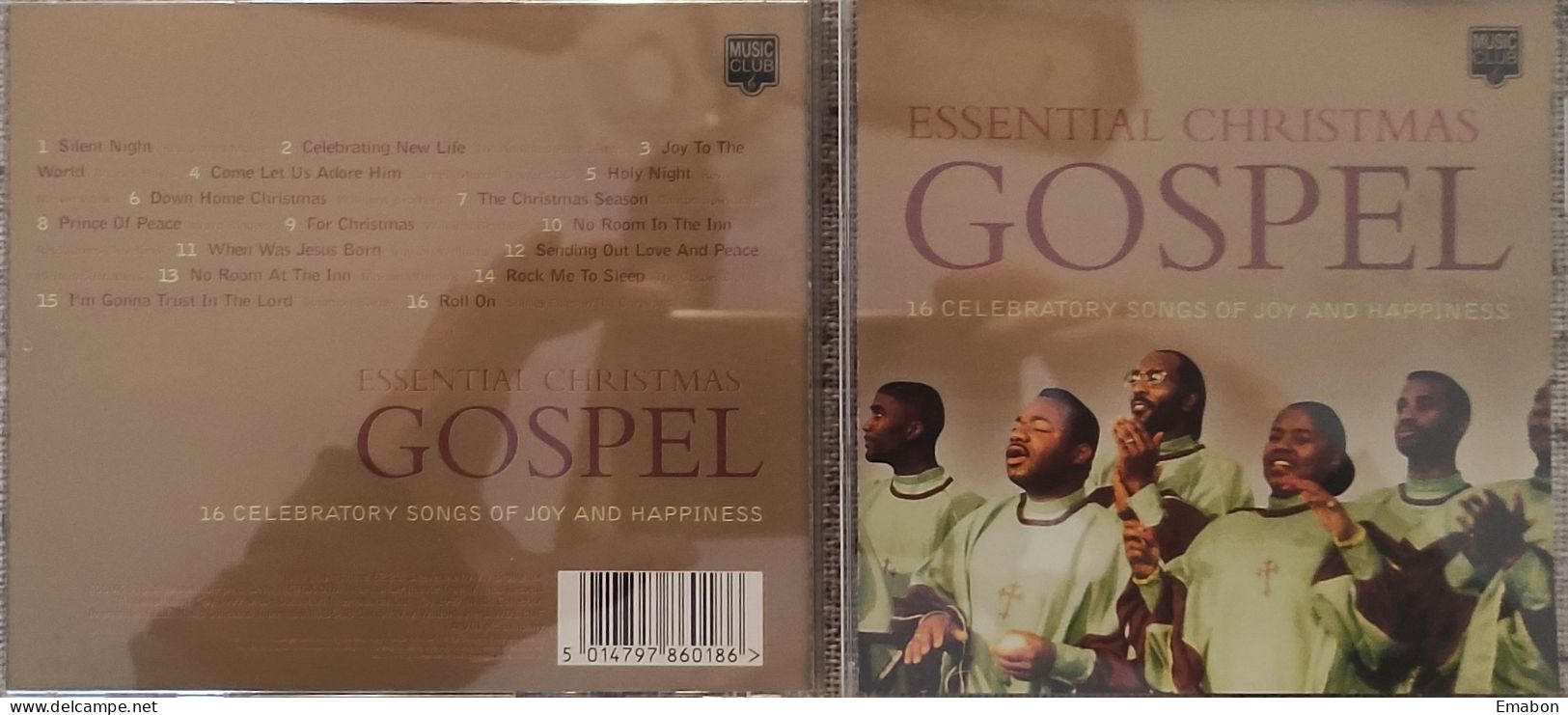 BORGATTA - GOSPEL - CD " ESSENTIAL CHRISTMAS GOSPEL - MUSIC COLLECTION  1997 - USATO In Buono Stato - Canti Gospel E Religiosi
