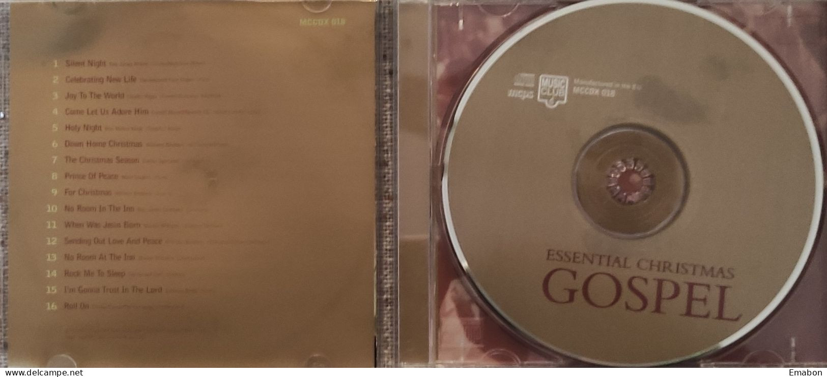 BORGATTA - GOSPEL - CD " ESSENTIAL CHRISTMAS GOSPEL - MUSIC COLLECTION  1997 - USATO In Buono Stato - Gospel & Religiöser Gesang