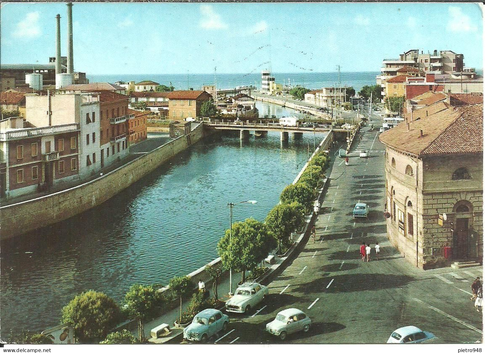 Senigallia (Ancona) Fiume Misa E Veduta Parziale, Panoramic View, Vue Panoramique - Senigallia