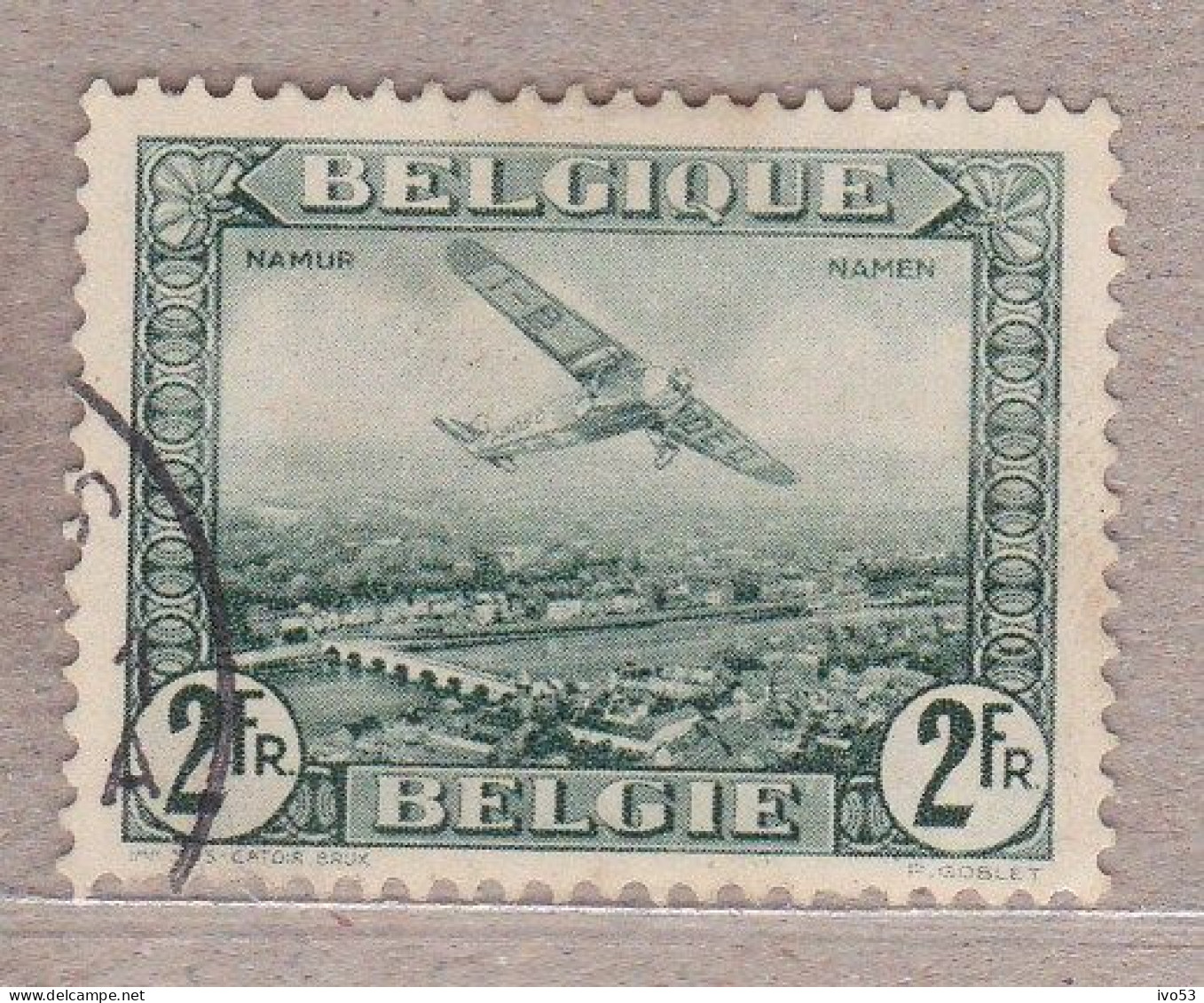 1930 Nr PA 3,gestempeld,Fokker F.VII. - Used