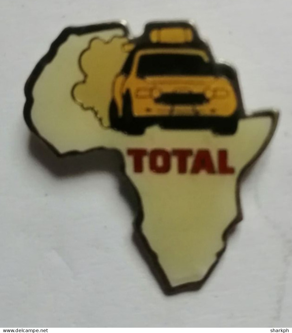 PIN'S TOTAL  "PARIS-DAKAR" - Carburantes