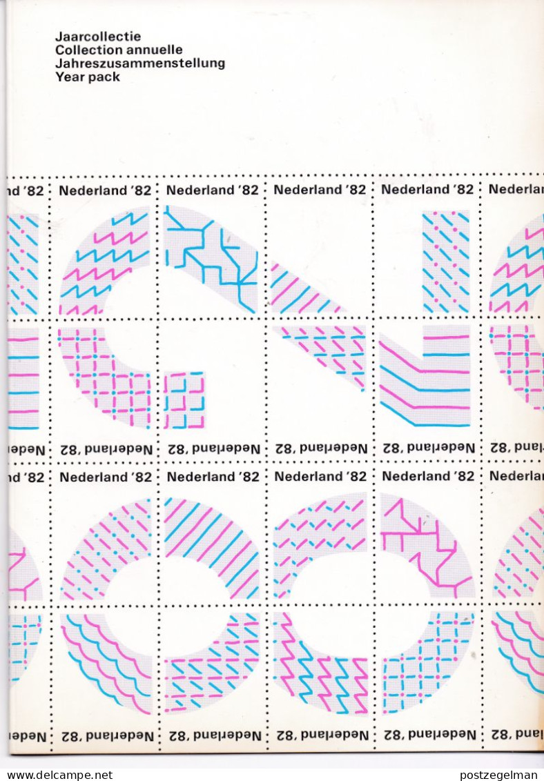 NEDERLAND, 1982, Vol Jaar, MNH Stamp(s) , NVPH Nr. 1260-1279, - Années Complètes