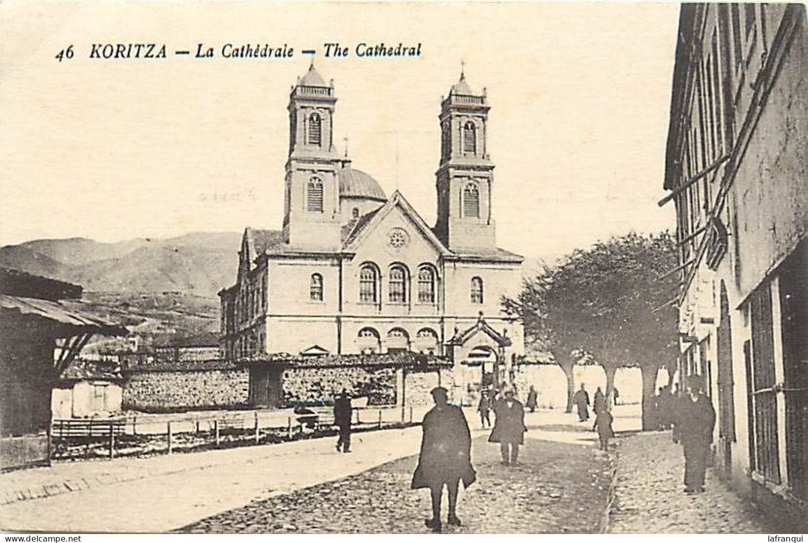 Pays Div-ref EE41-guerre 1914-18 -albanie - Koritza - La Cathedrale - The Cathedral  - - Albanie