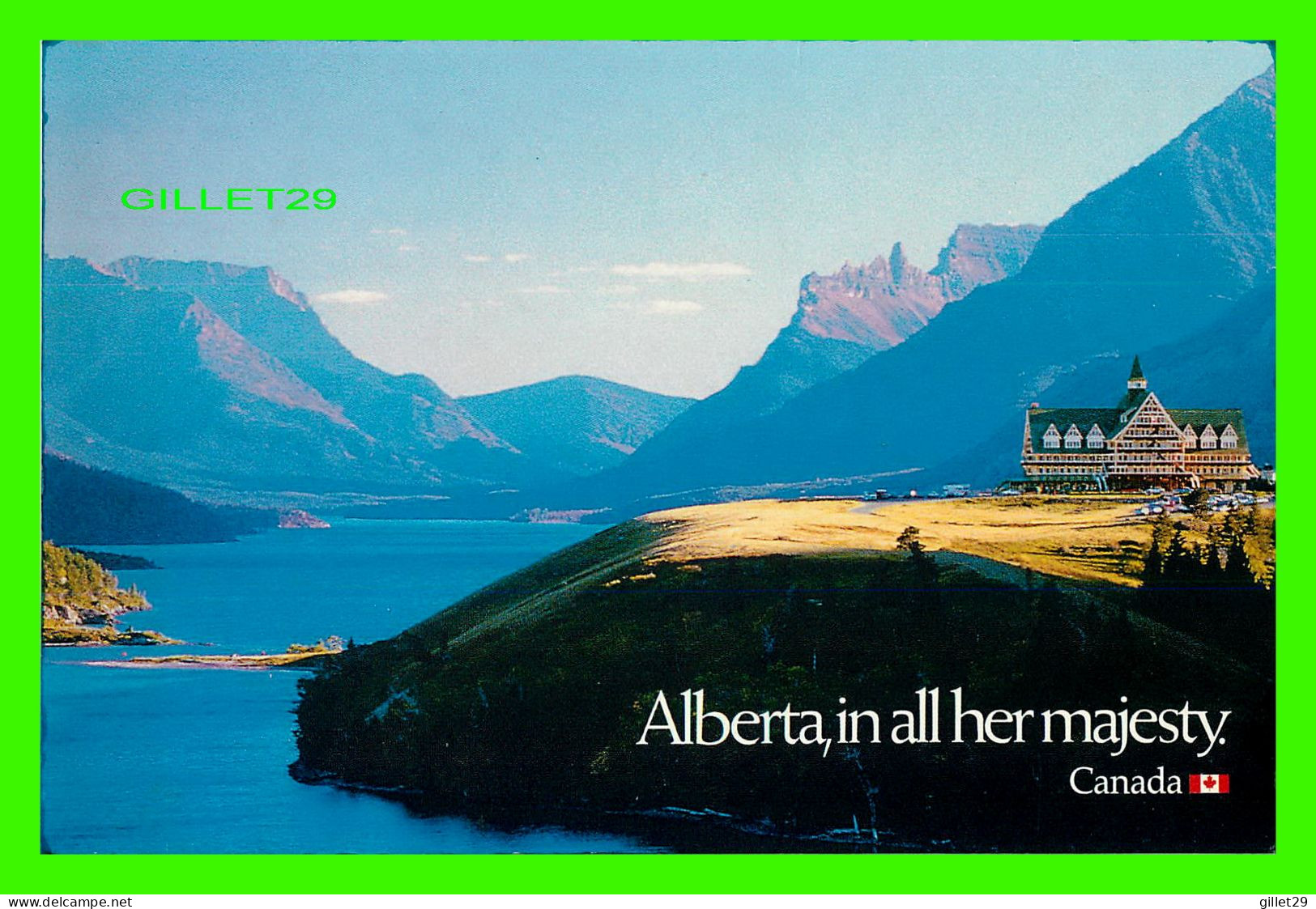WATERTON LAKES, ALBERTA - PRINCE OF WALES HOTEL BUILT IN 1927 - - Sonstige & Ohne Zuordnung