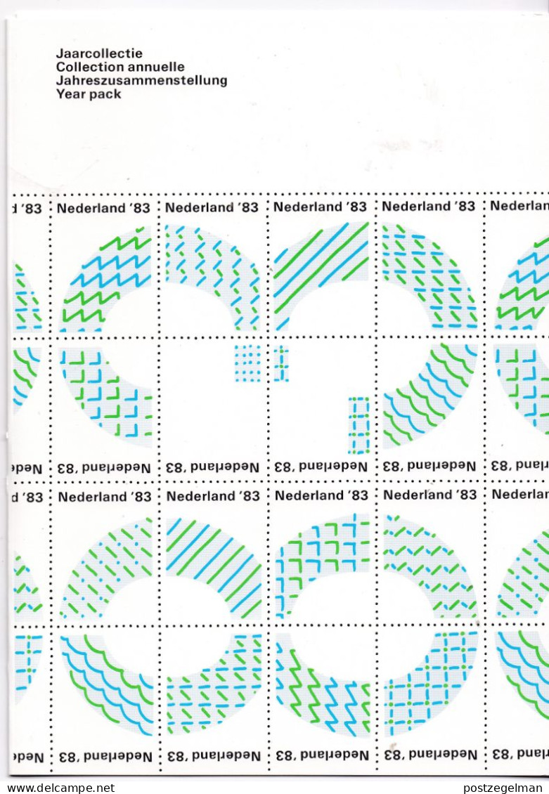 NEDERLAND, 1983, MNH Stamp(s) Complete Year Issues. NVPH Nr. 1280/1299 - Komplette Jahrgänge