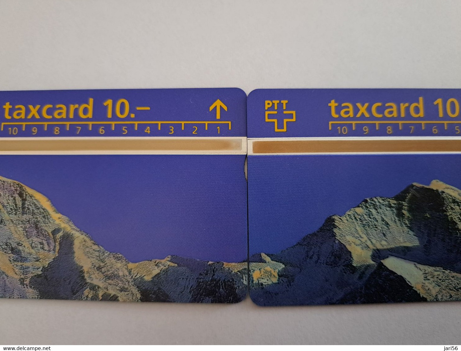 ZWITSERLAND  LANDYS & GYR   L& G CARDS 3X PUZZLE MOUNTAINS   MINT  **12030** - Schweiz