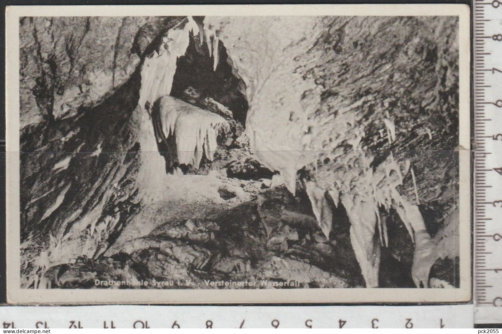 SYRAU - Drachenhöhle Im Vogtland - Versteinerter Wasserfall  - Nicht Gelaufen ( AK 4487) Günstige Versandkosten - Syrau (Vogtland)