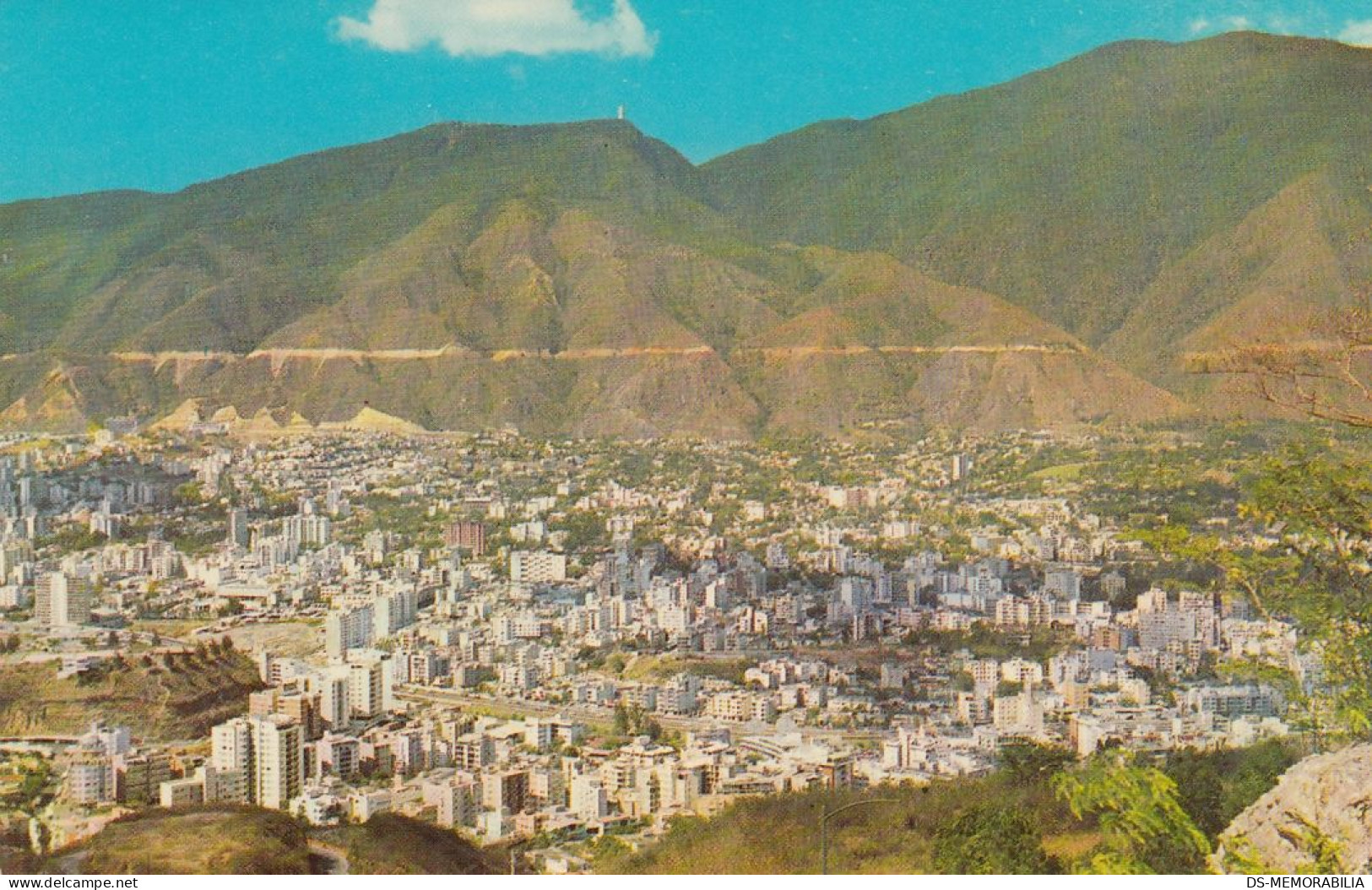 Caracas - El Valle De Caracas Old Postcard - Venezuela