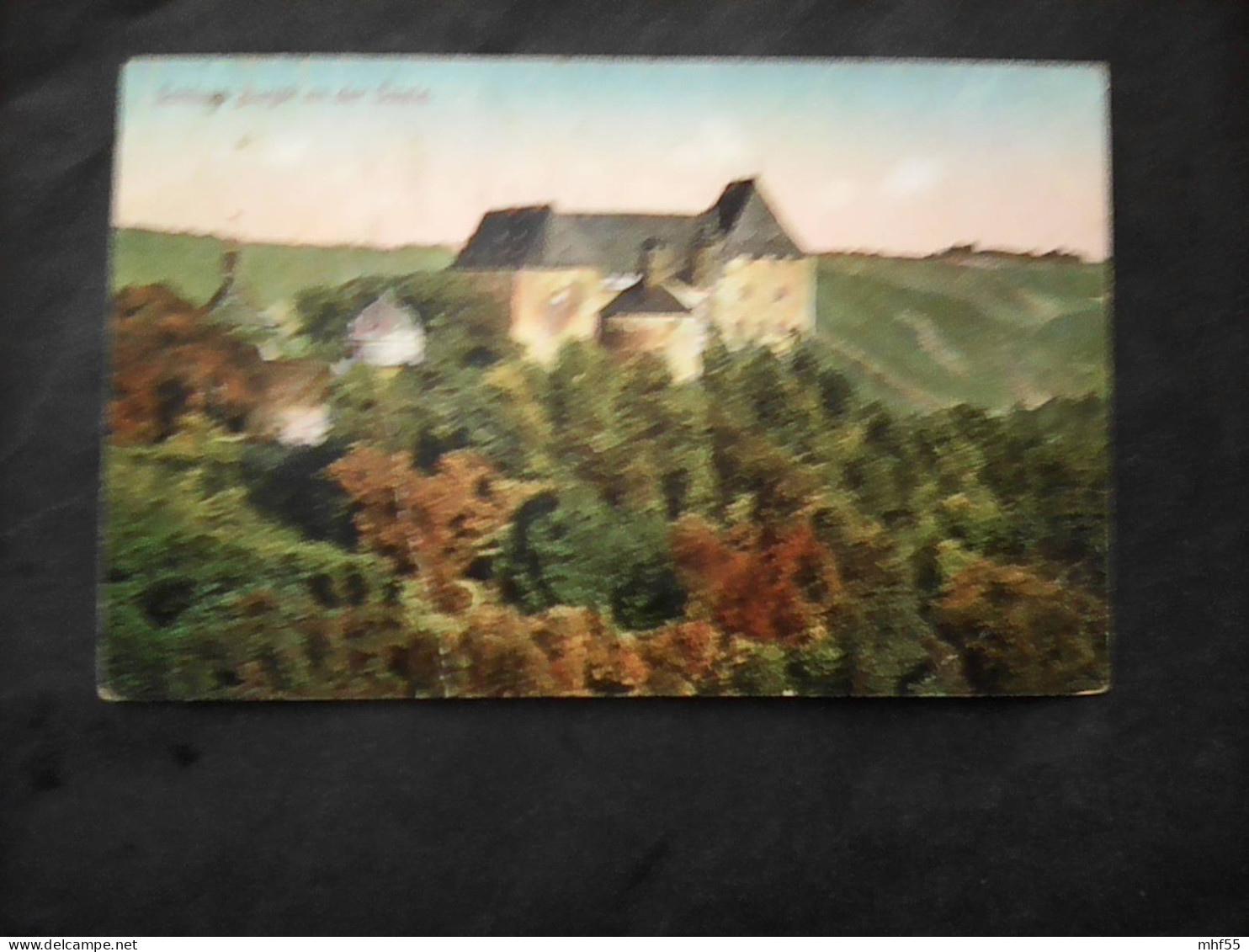 NAK D3  Schloss Burgk An Der Saale. 1922 - Schleiz