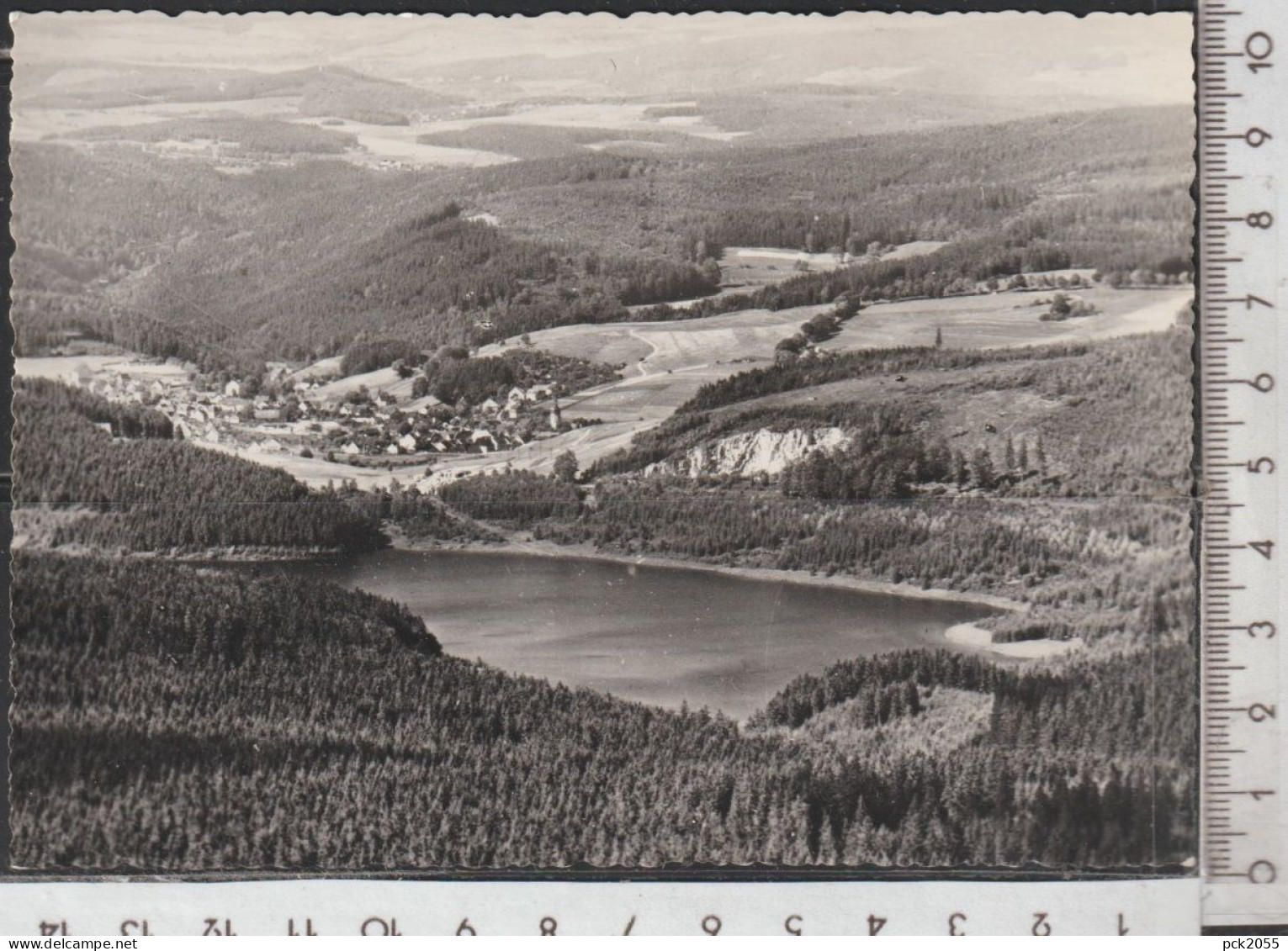 SOSA - (Erzgeb.) Blick Vom Auersberg Zur Talsperre Des Friedens  - Nicht Gelaufen ( AK 4489) Günstige Versandkosten - Sosa