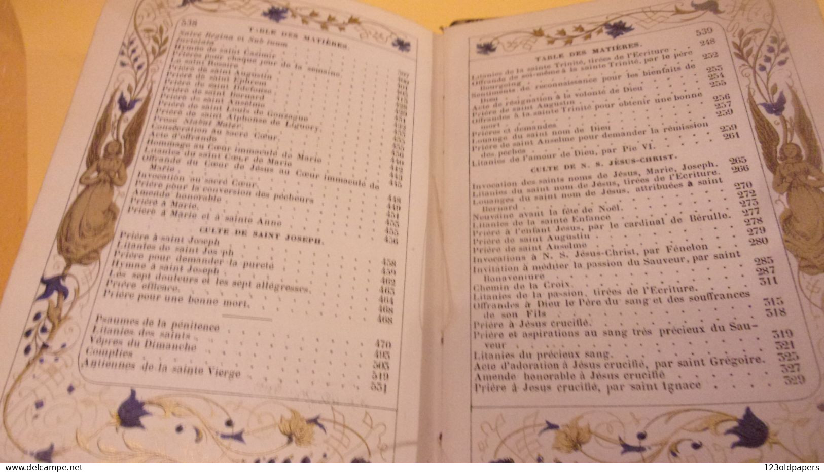 Livre de Prières Oeuvres des Saints Pères 1860 lithogr. Auguste Leroy Dijon